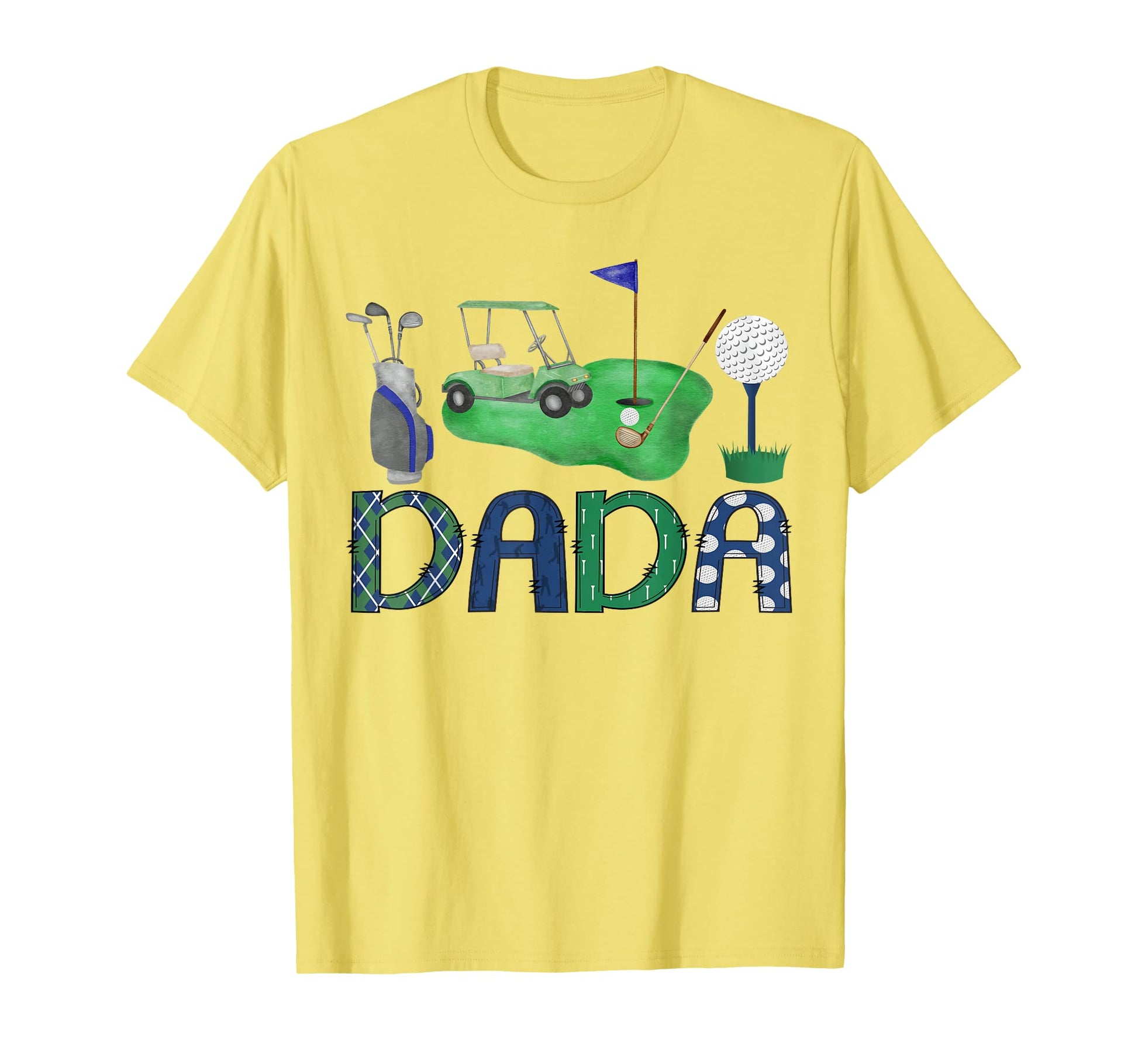 Dada Birthday Hole One Golf Sport T-Shirt - Streetwear Style for Adults - T-Shirt, Sweatshirt, Hoodie