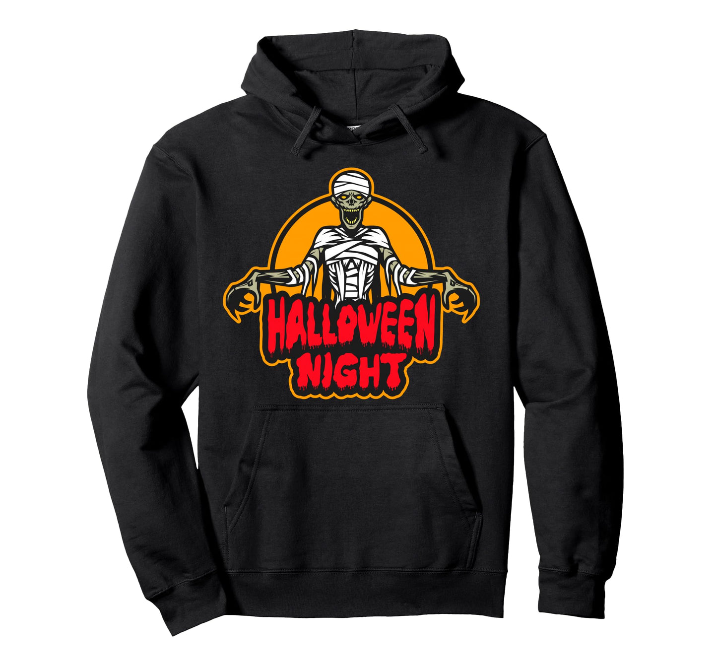 Halloween Nights Fun Skeleton Mummy Mom Hoodie - Fun Novelty Design Unisex - T-Shirt, Sweatshirt, Hoodie
