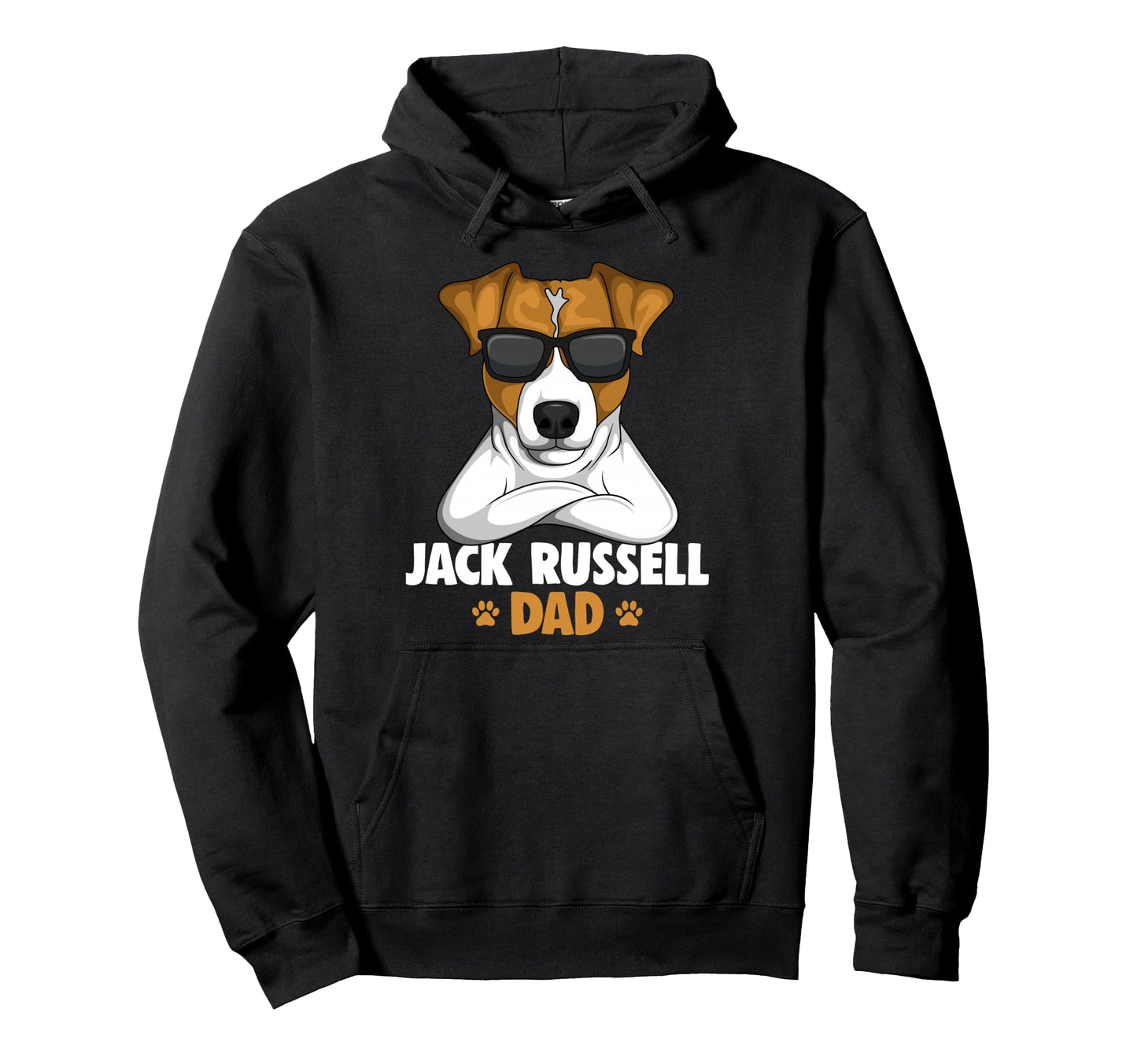 Jack Russell Terrier Dad Dog Hoodie - Novelty Apparel Men Women - T-Shirt, Sweatshirt, Hoodie