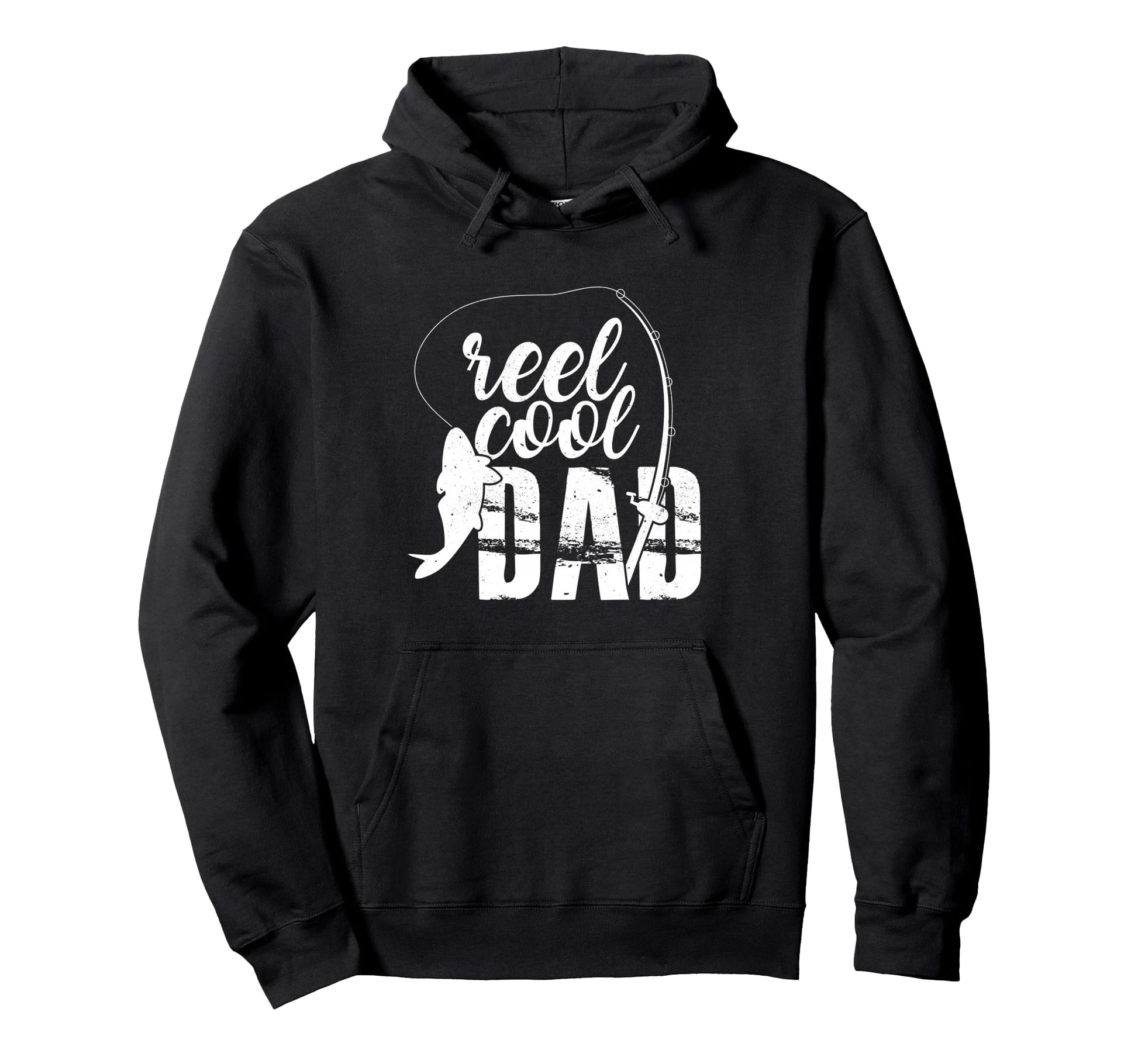Reel Daddy Sea Freshwater Fly Hoodie - Casual Everyday Wear for Adults - T-Shirt, Sweatshirt, Hoodie