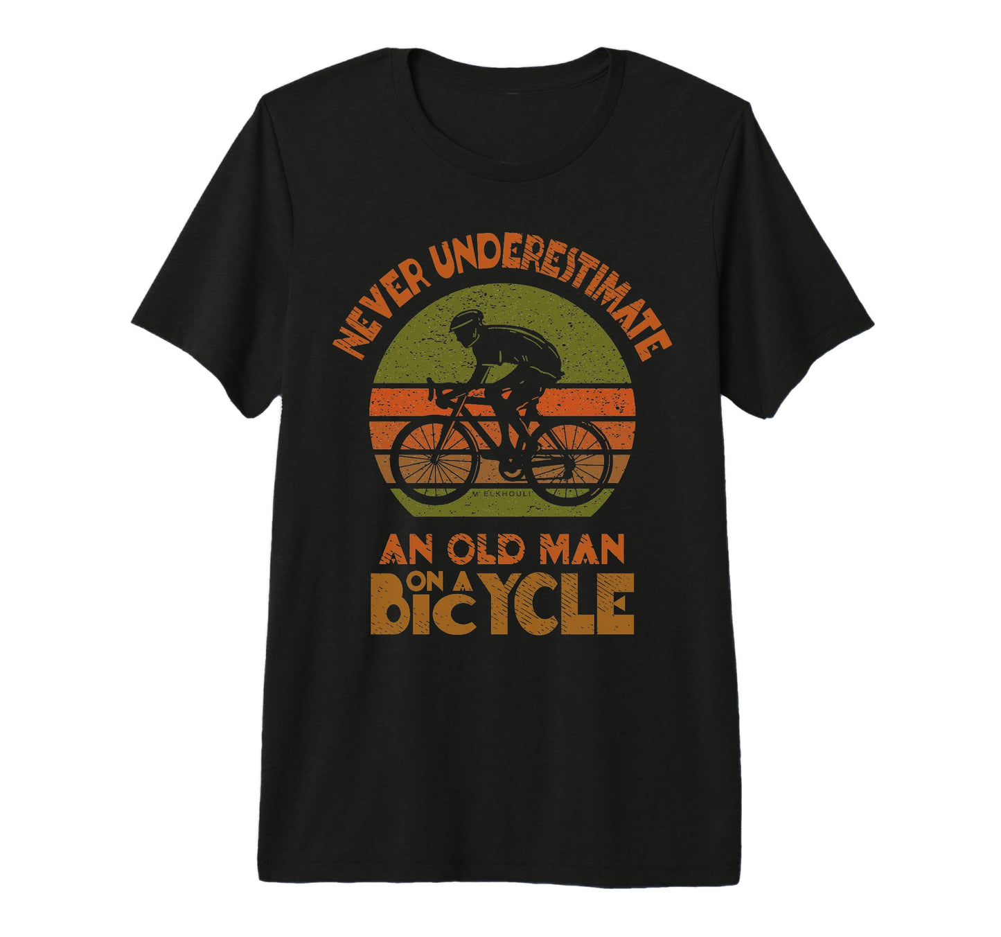 Mens Bike Lovers Fathers Day Old T-Shirt - Trendy Graphic Men Women - T-Shirt, Sweatshirt, Hoodie