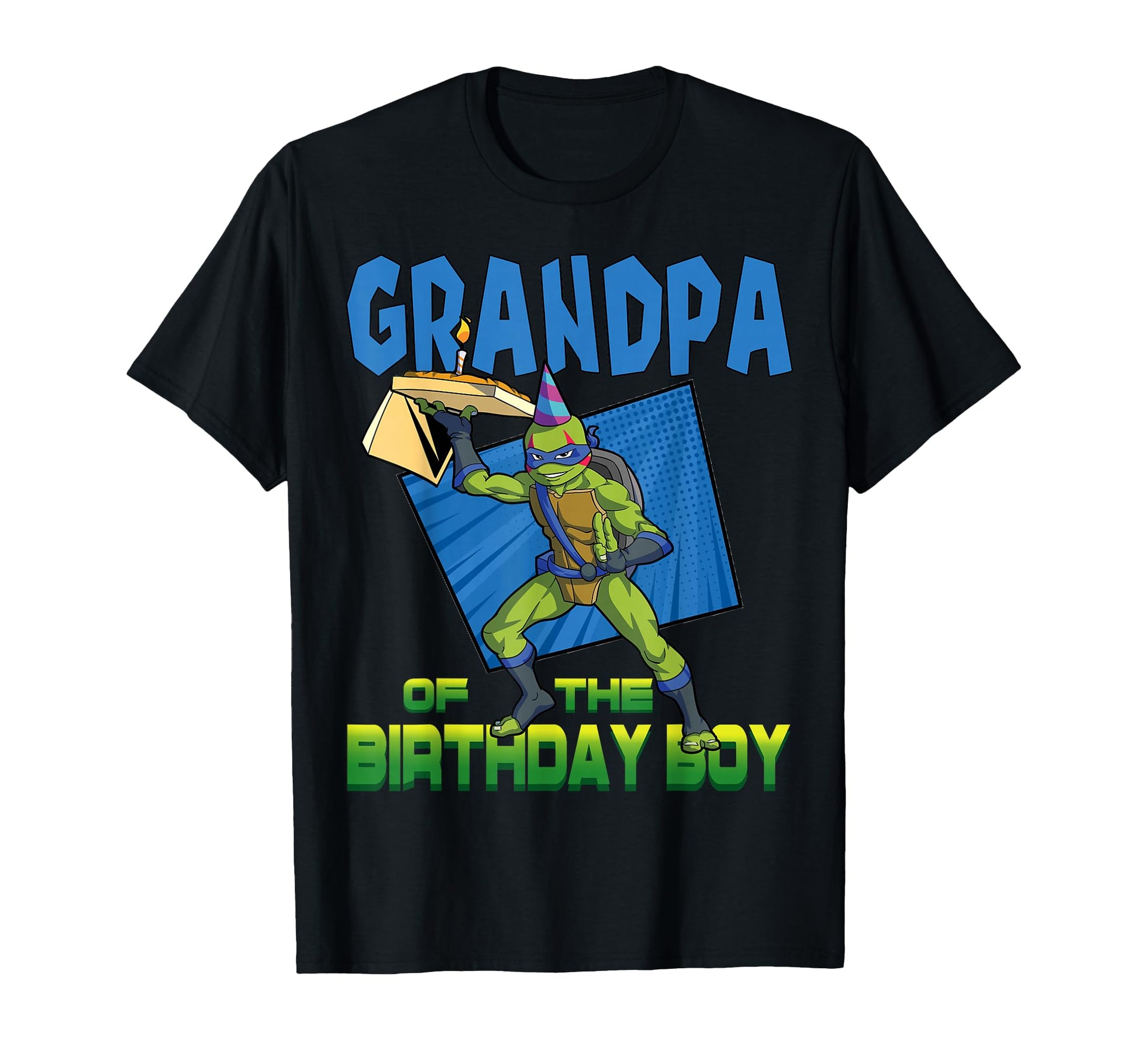 Leo Grandpa Birthday Pizza Theme Party T-Shirt - Custom Art Print Men Women - T-Shirt, Sweatshirt, Hoodie