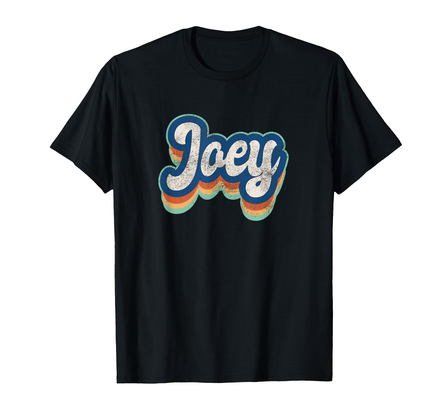 Joey First Name 70S 80S T-Shirt - Casual Everyday Wear for Adults - T-Shirt, Sweatshirt, Hoodie