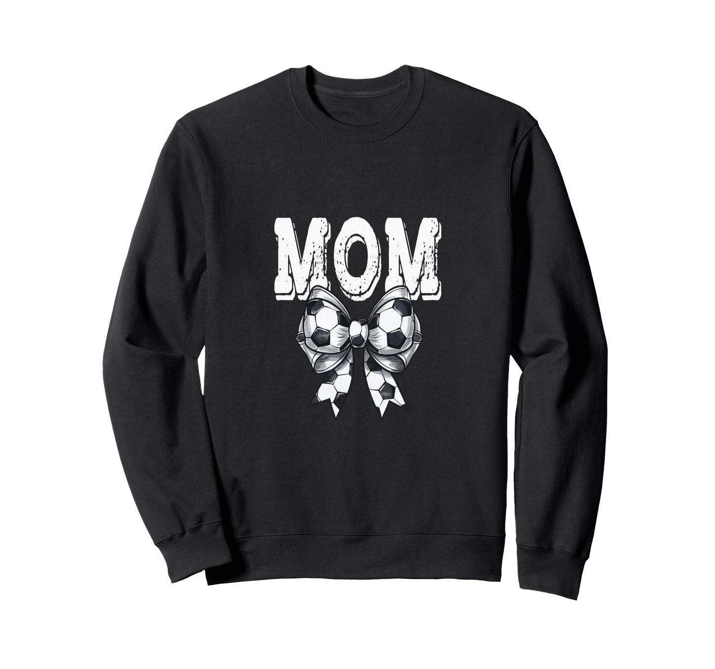 Coquette Soccer Bow Mom Sister Sweatshirt - Aesthetic Graphic Men Women - T-Shirt, Sweatshirt, Hoodie