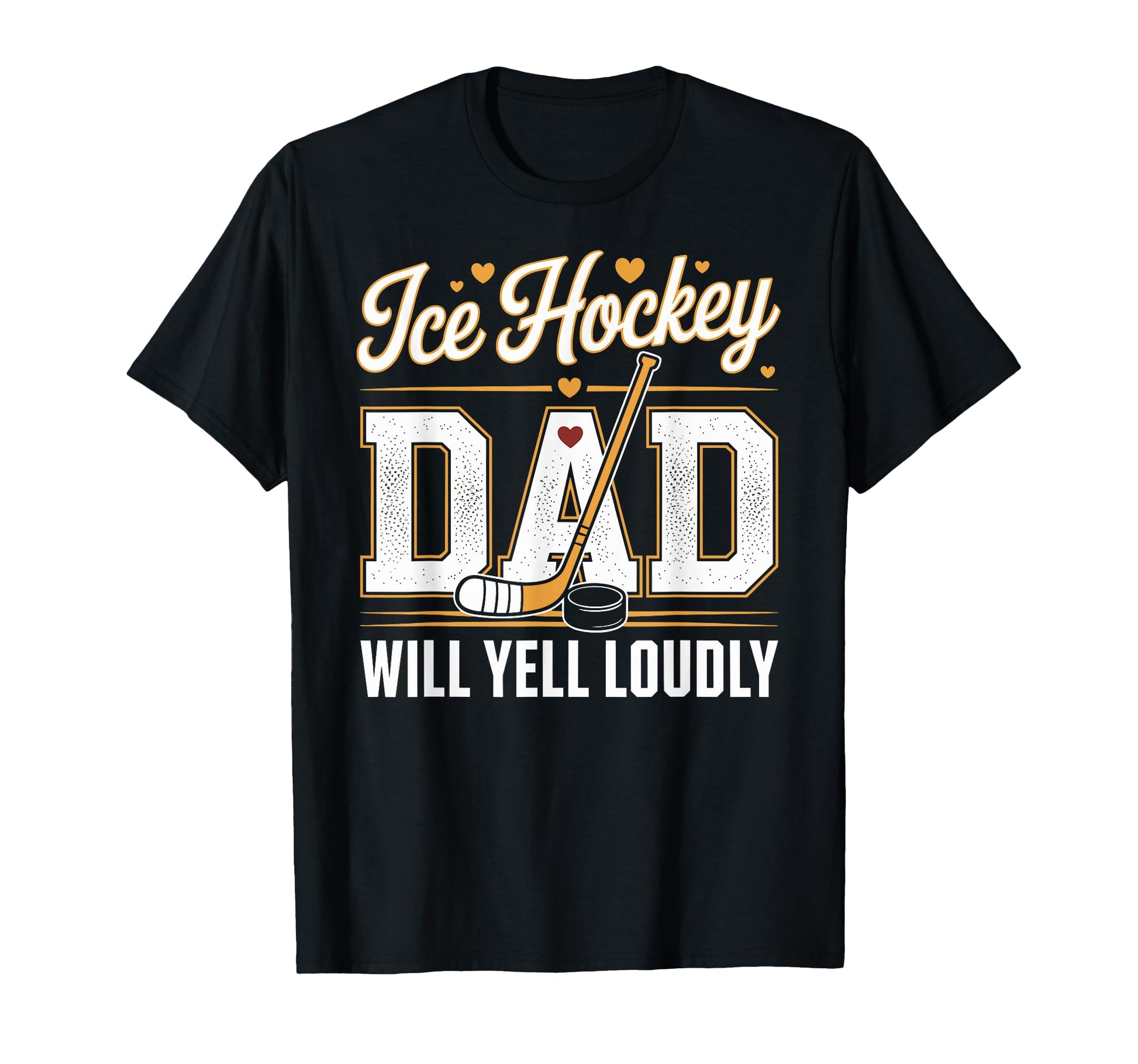 Ice Hockey Dad Fathers Day Hoodie - Trendy Graphic Men Women - T-Shirt, Sweatshirt, Hoodie
