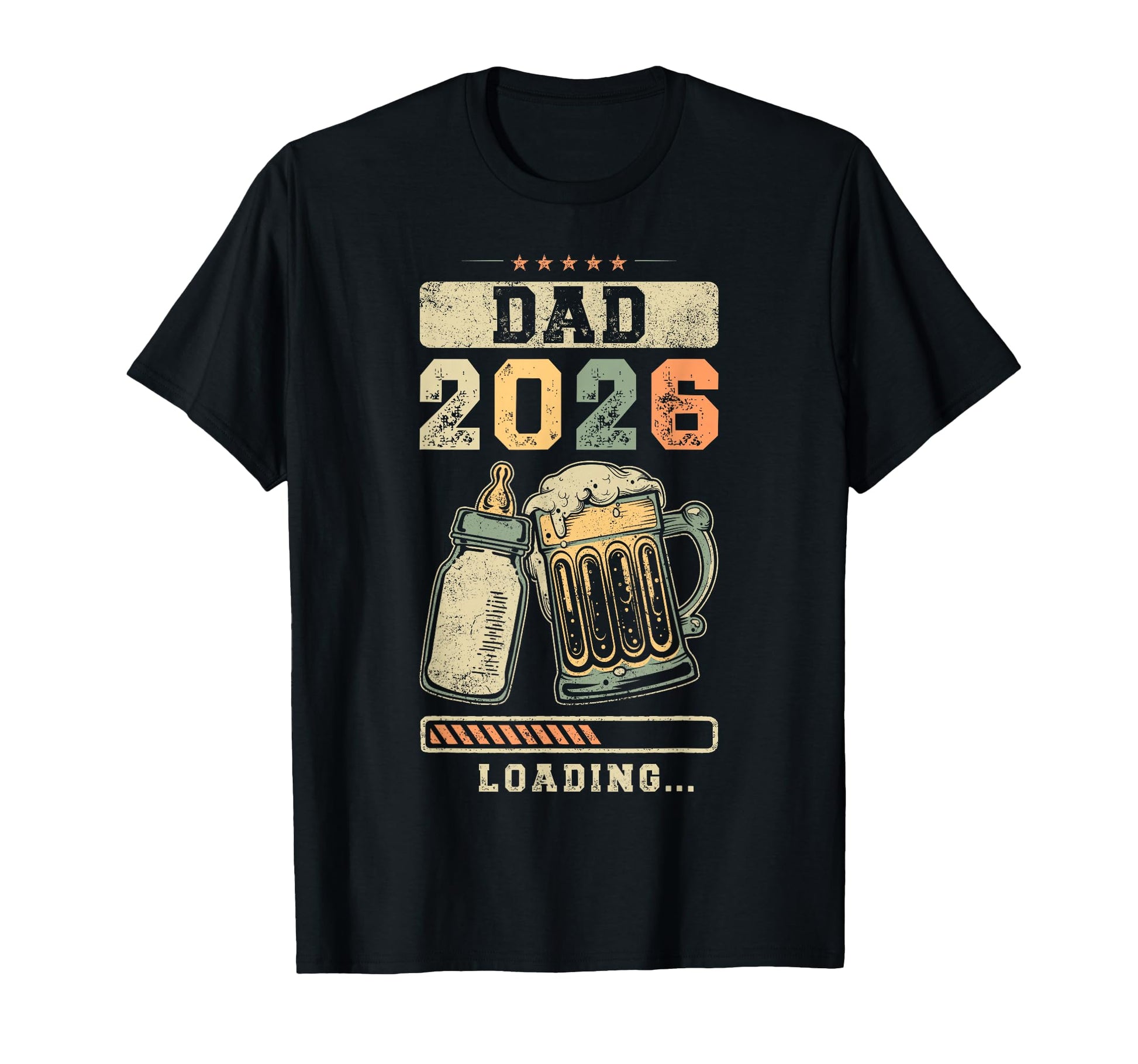 Dad 2026 Loading Shower Going To Be T-Shirt - Aesthetic Graphic Men Women - T-Shirt, Sweatshirt, Hoodie