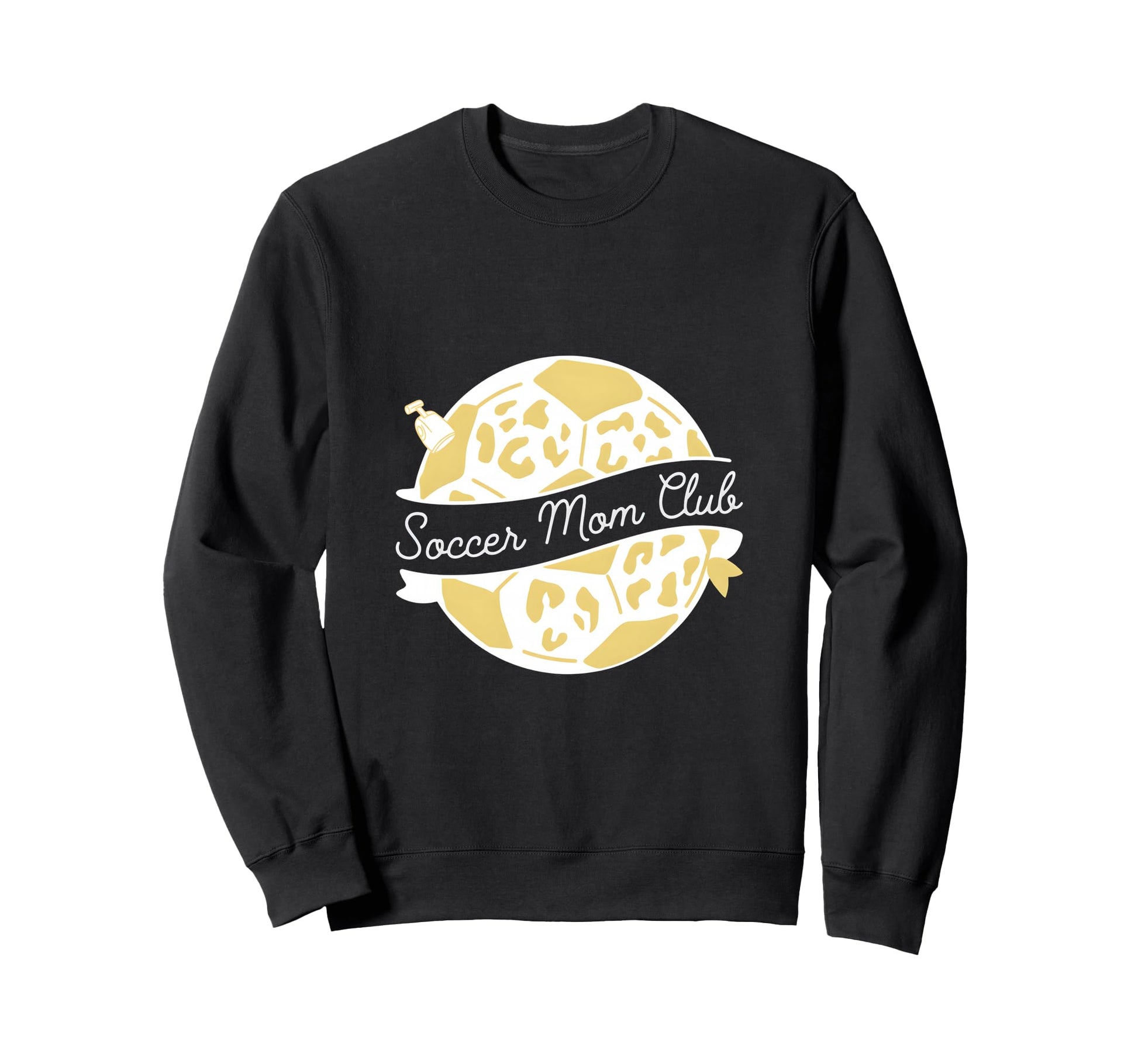 Soccer Mom Club Leopard Soccer Mom Sweatshirt - Streetwear Style Unisex - T-Shirt, Sweatshirt, Hoodie