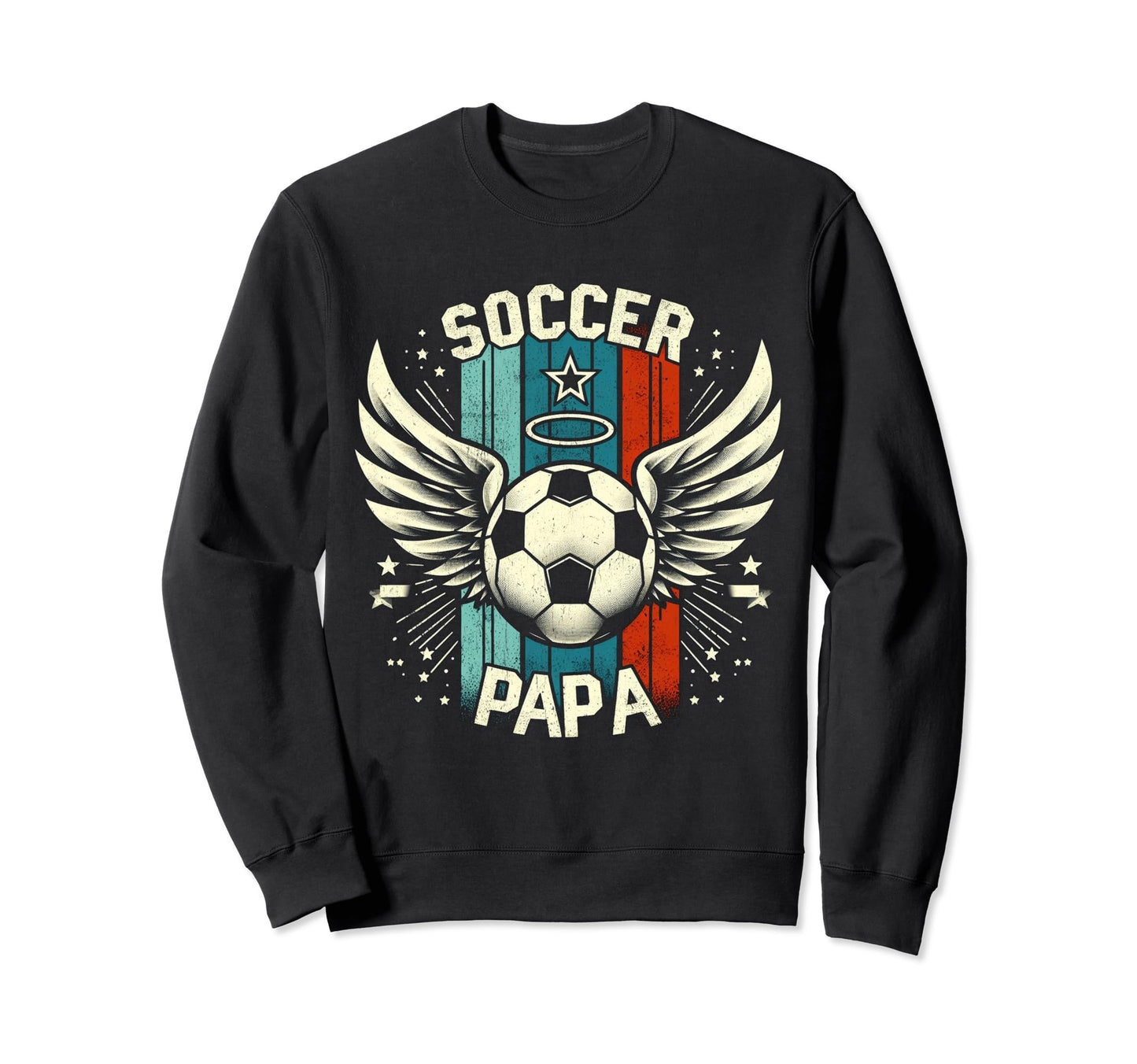 Soccer Papa Family Matching Dad Sweatshirt - Fun Novelty Design Unisex - T-Shirt, Sweatshirt, Hoodie