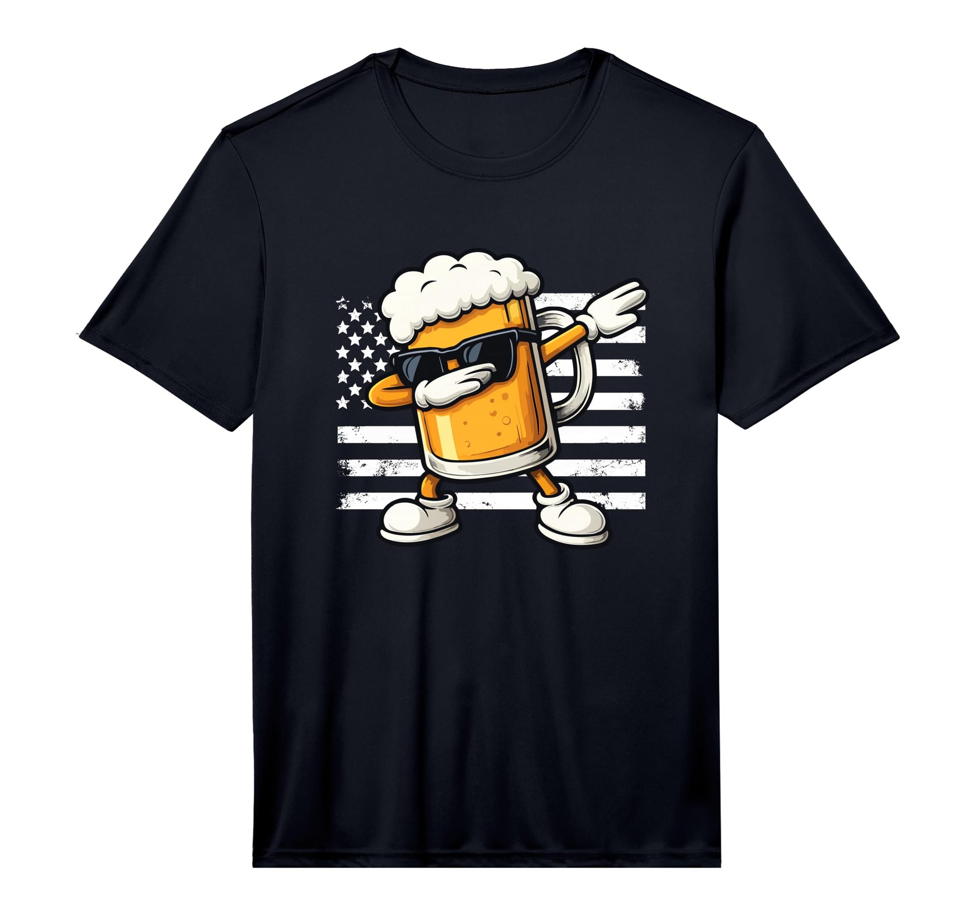 Mens Dabbing Beer American Drinking T-Shirt - Casual Everyday Wear Unisex - T-Shirt, Sweatshirt, Hoodie
