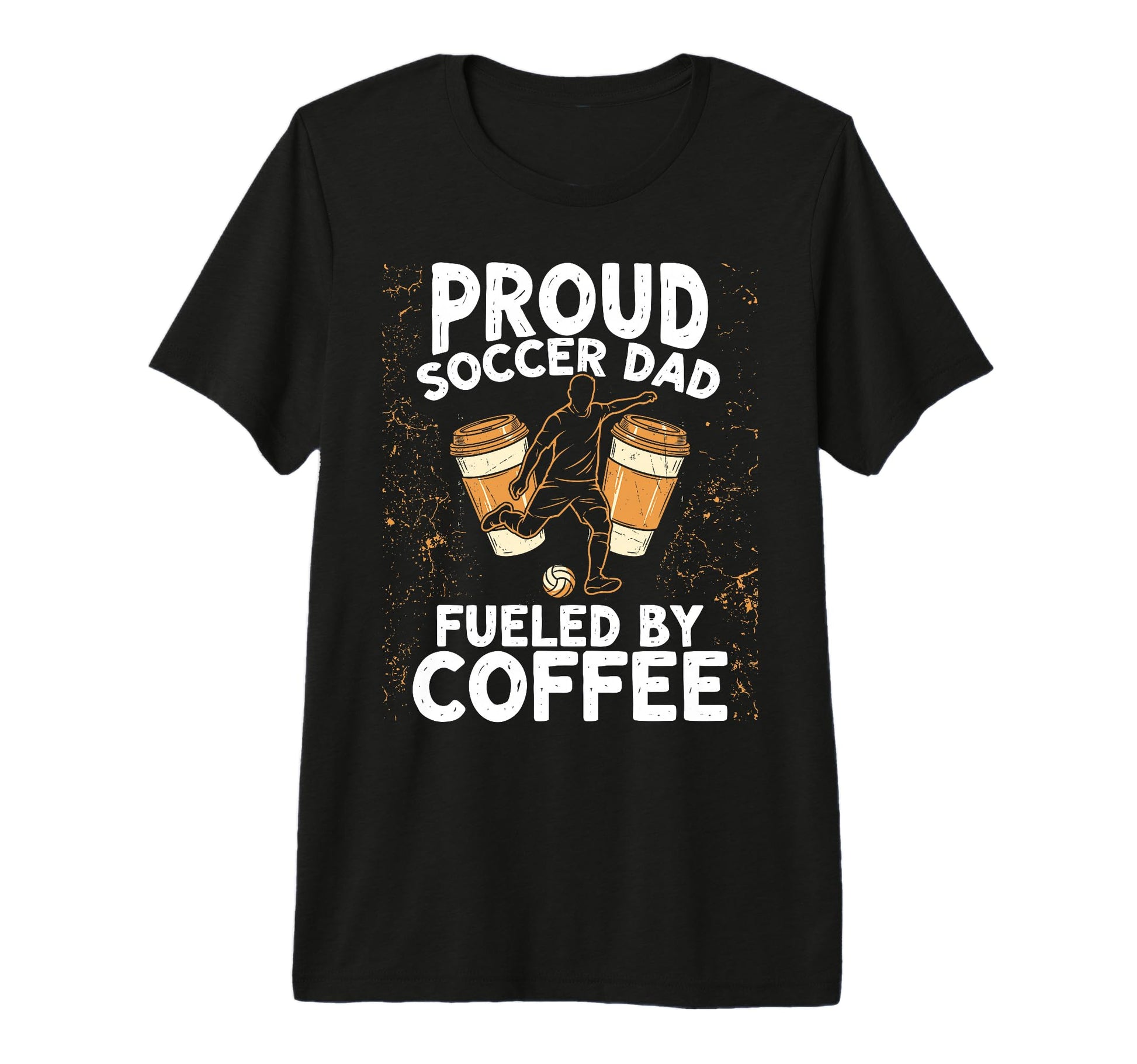 Soccer Dad Fueled Coffee Tri T-Shirt - Casual Everyday Wear for Adults - T-Shirt, Sweatshirt, Hoodie