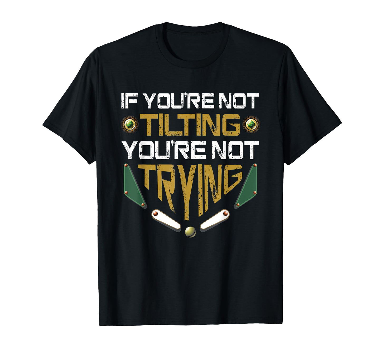 Pinball Funny Arcade Game Machine T-Shirt - Fun Novelty Design for Adults - T-Shirt, Sweatshirt, Hoodie
