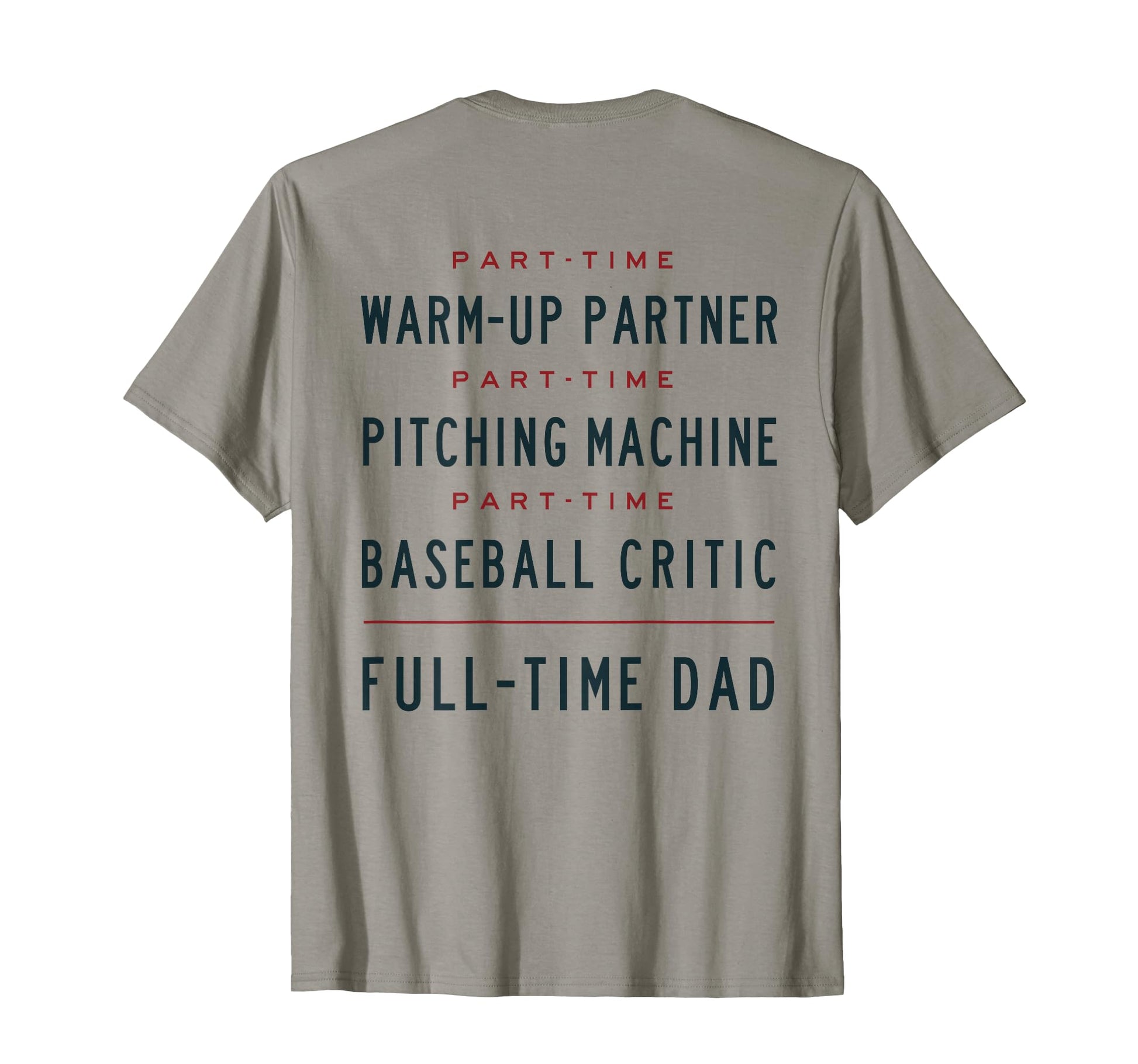Part Time Warm Up Partner Pitching T-Shirt - Aesthetic Graphic for Adults - T-Shirt, Sweatshirt, Hoodie