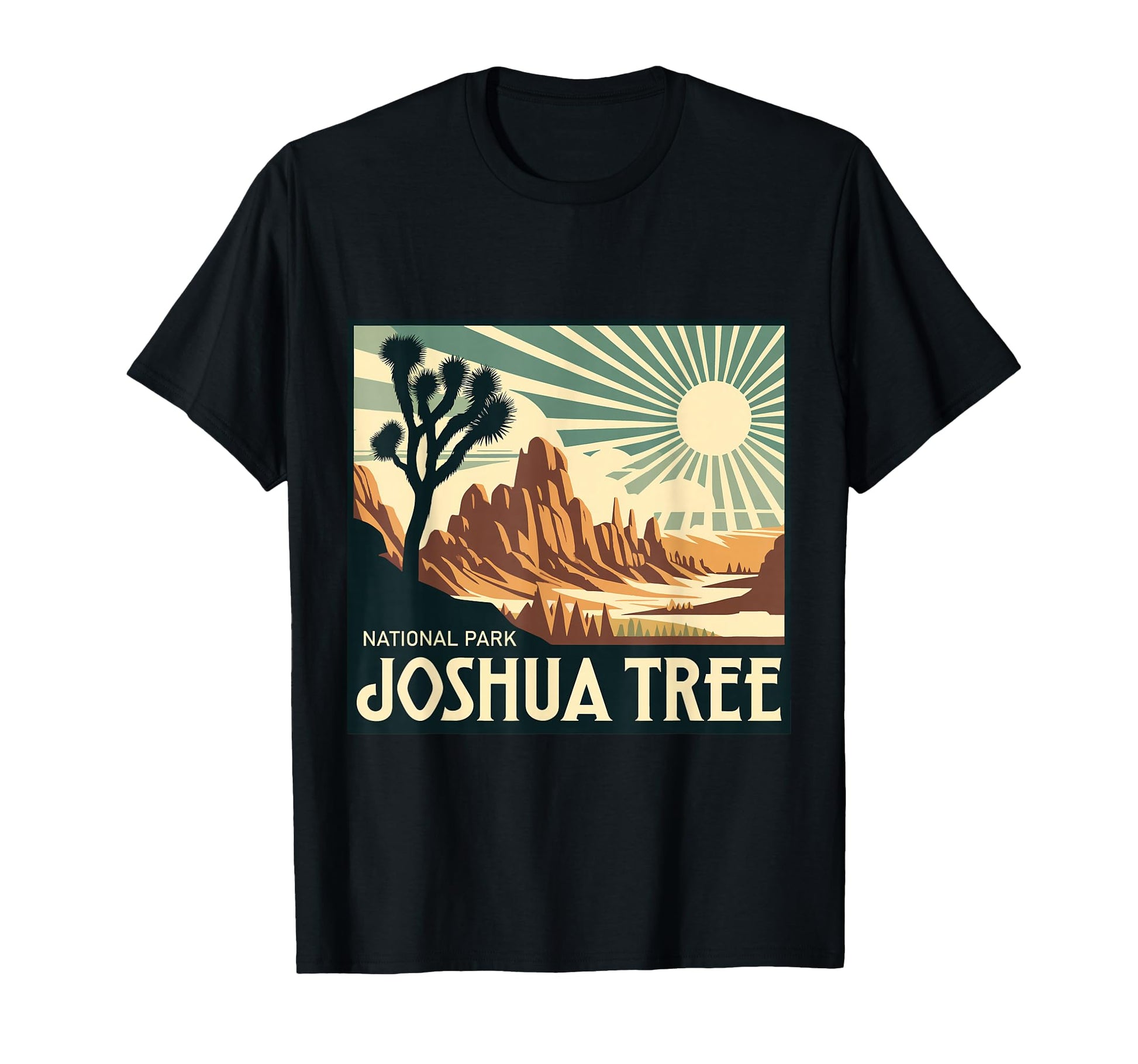 Joshua Tree National Park Hiking Camping T-Shirt - Graphic Print Men Women - T-Shirt, Sweatshirt, Hoodie