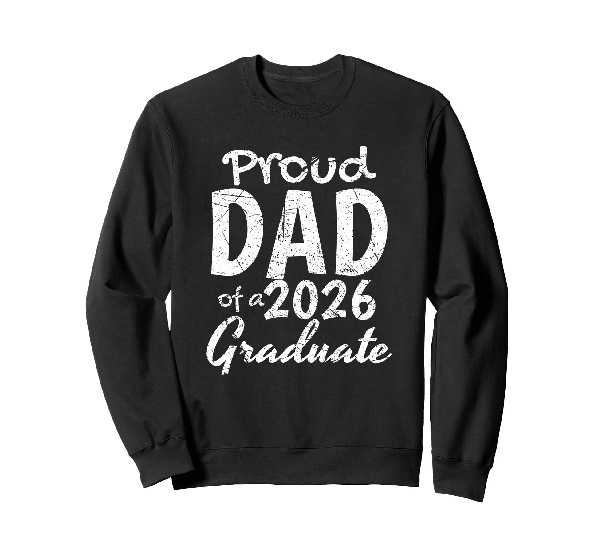 Awesome Family Graduation Proud Dad Sweatshirt - Aesthetic Graphic Unisex - T-Shirt, Sweatshirt, Hoodie