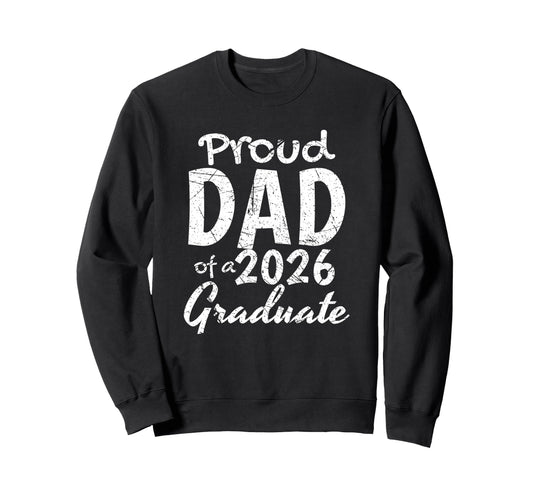 Awesome Family Graduation Proud Dad Sweatshirt - Aesthetic Graphic Unisex - T-Shirt, Sweatshirt, Hoodie