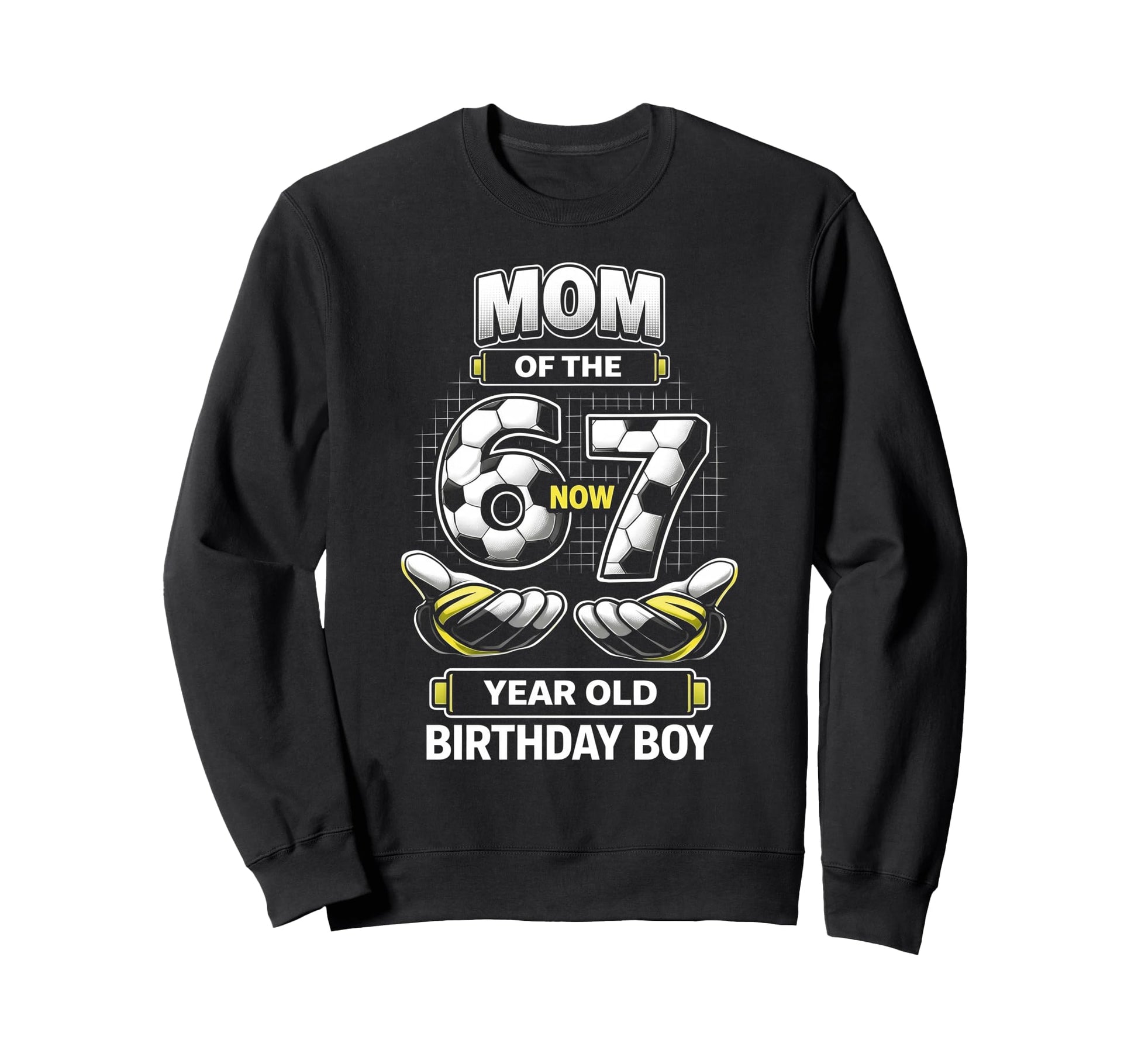 Birthday I Was 6 Now Im 7 Six Seven Sweatshirt - Custom Art Print Unisex - T-Shirt, Sweatshirt, Hoodie