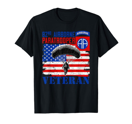 82Nd Airborne Division Paratrooper T-Shirt - Minimalist Print Men Women - T-Shirt, Sweatshirt, Hoodie