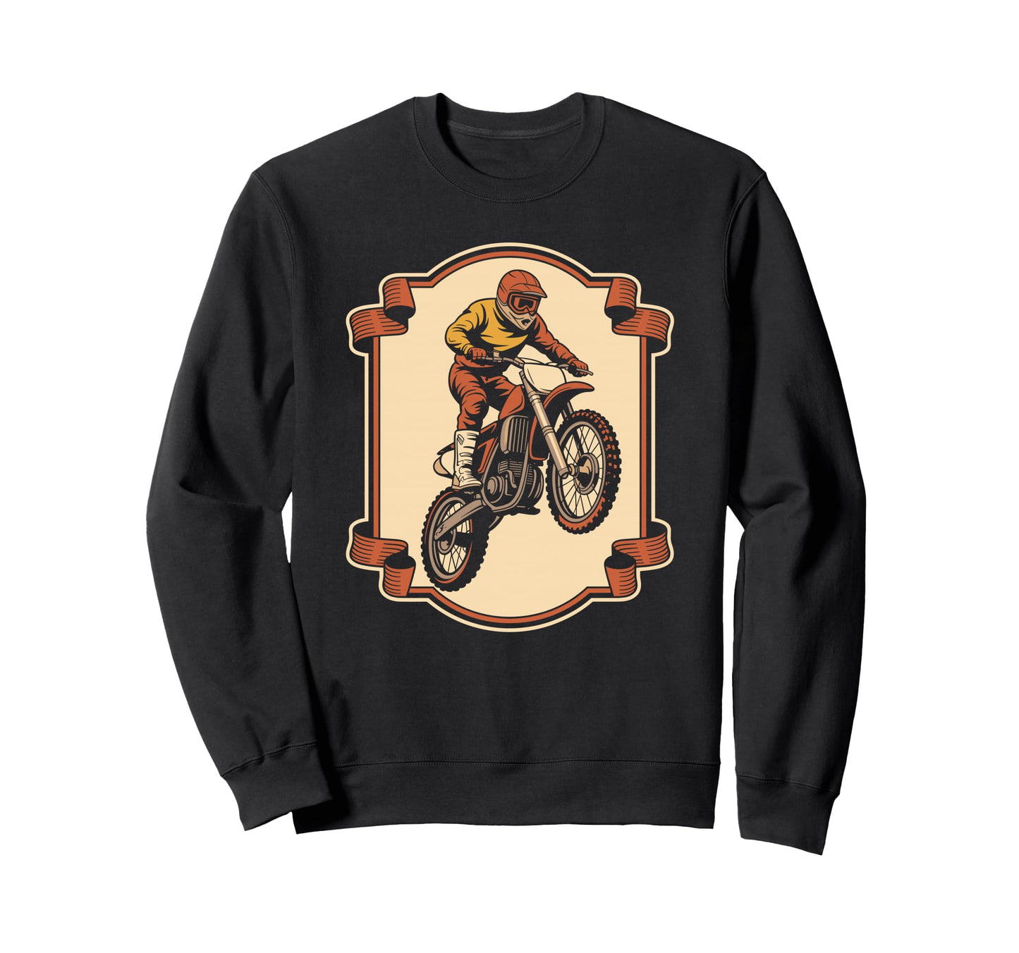 Motocross Dirt Bike Riders Love Off Sweatshirt - Trendy Graphic for Adults - T-Shirt, Sweatshirt, Hoodie