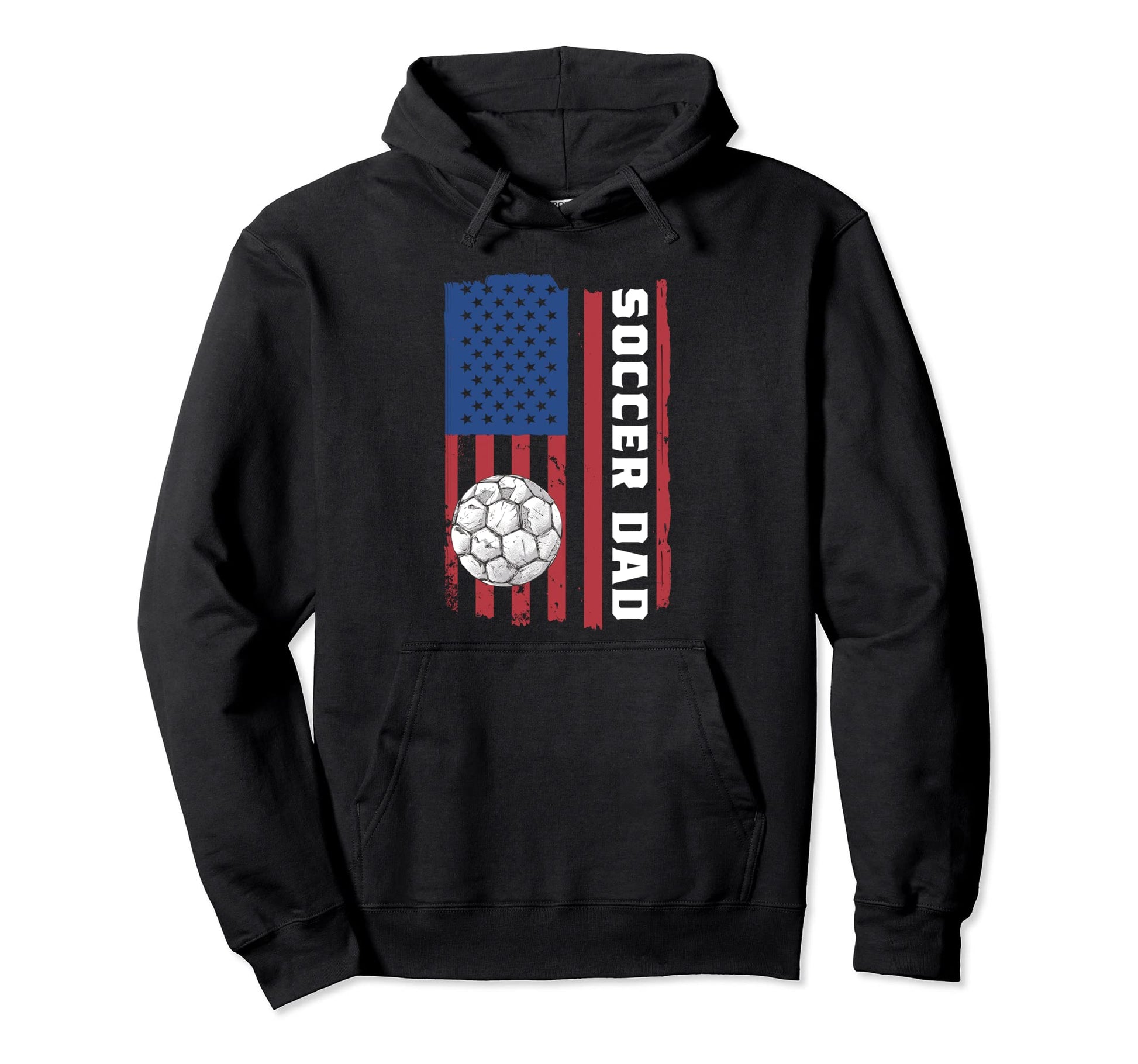 Soccer Dad Game Day Soccer Lovers Usa Hoodie - Trendy Graphic Men Women - T-Shirt, Sweatshirt, Hoodie