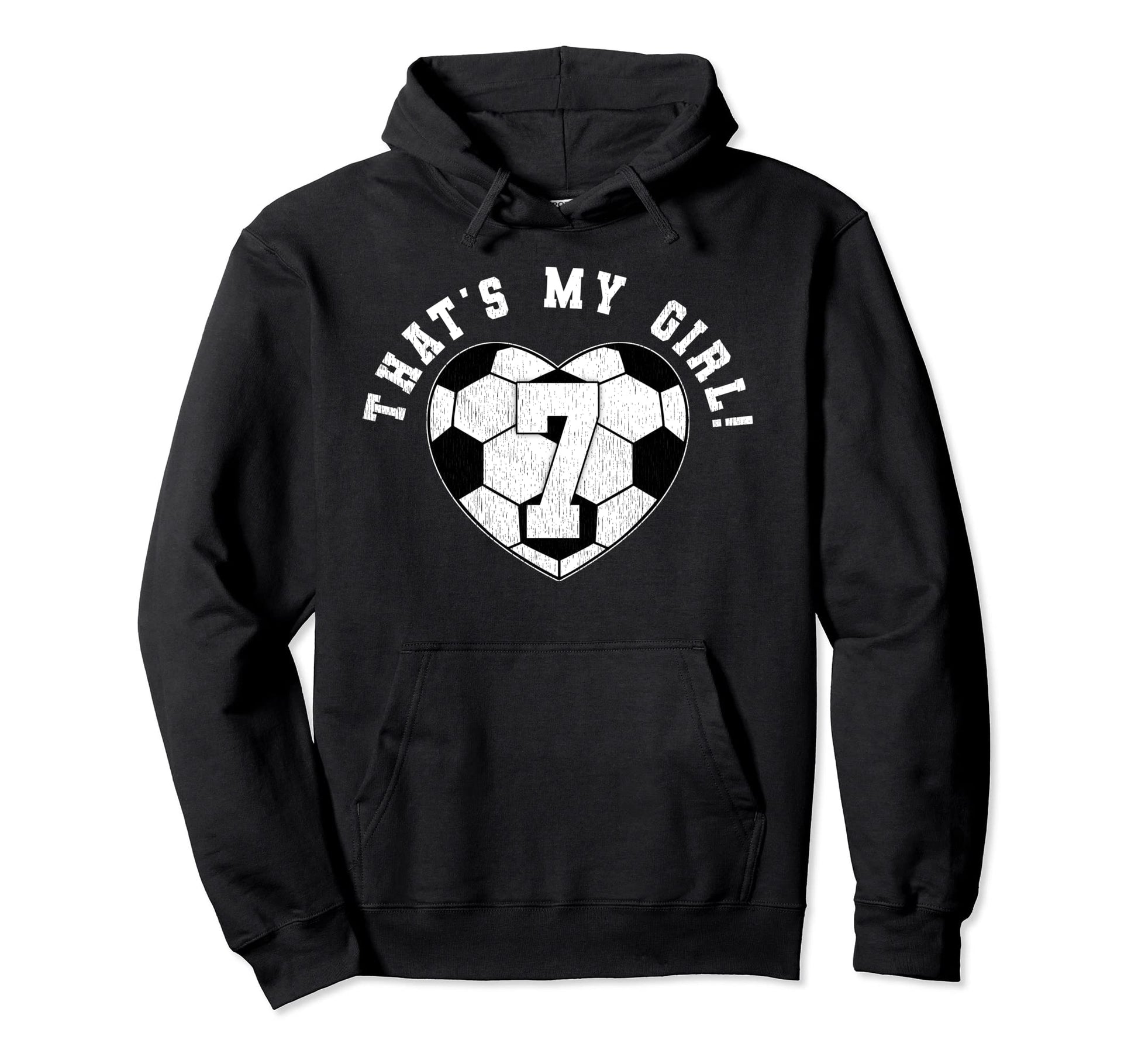 Thats My Soccer Player Mom Dad Jersey Hoodie - Casual Everyday Wear Unisex - T-Shirt, Sweatshirt, Hoodie