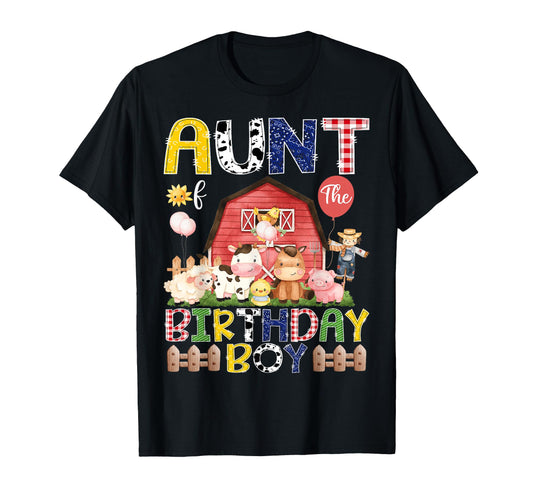 Aunt Birthday 1St Birthday Red Cow T-Shirt - Streetwear Style Men Women - T-Shirt, Sweatshirt, Hoodie