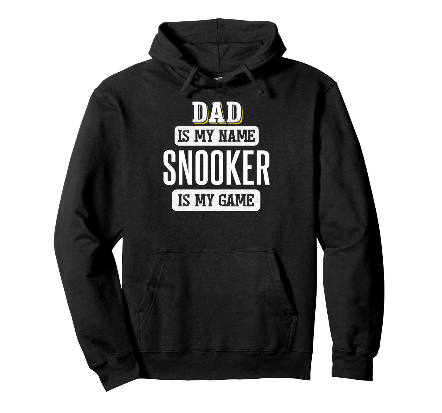 Funny Snooker Gift Dad Fathers Day Hoodie - Minimalist Print Unisex - T-Shirt, Sweatshirt, Hoodie