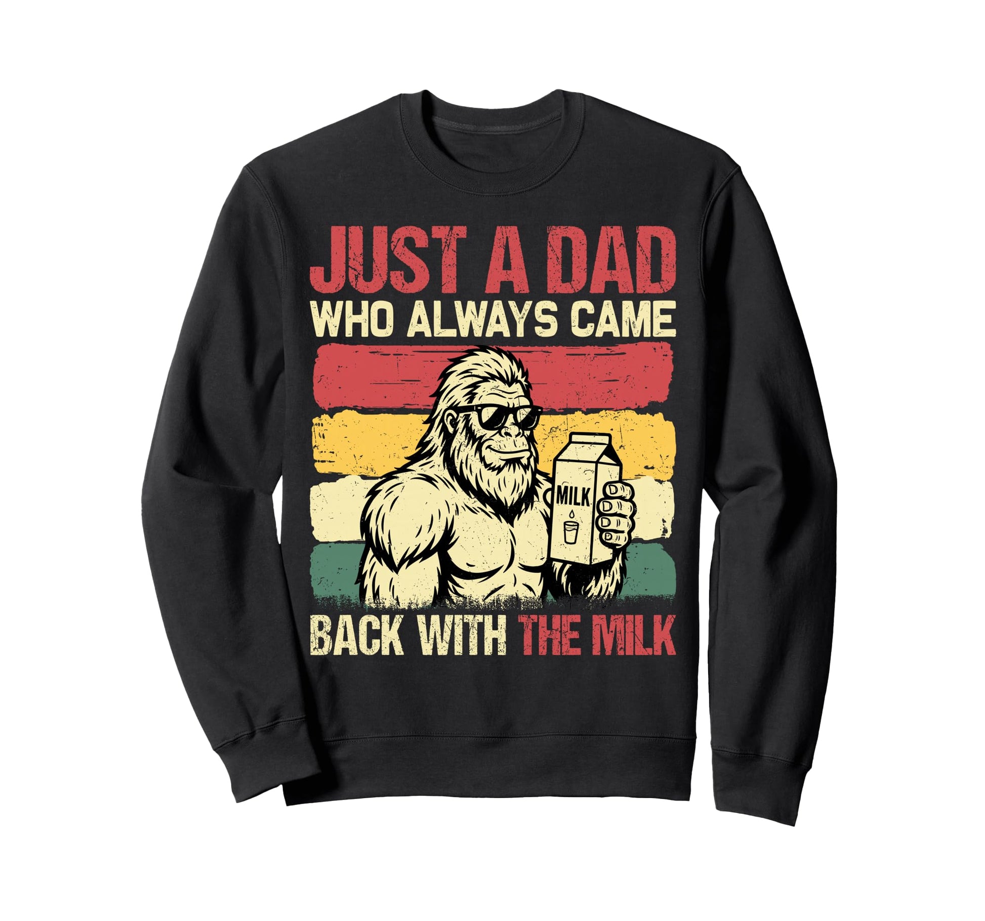 Best Dad Funny Fathers Day Proud Sweatshirt - Minimalist Print Men Women - T-Shirt, Sweatshirt, Hoodie