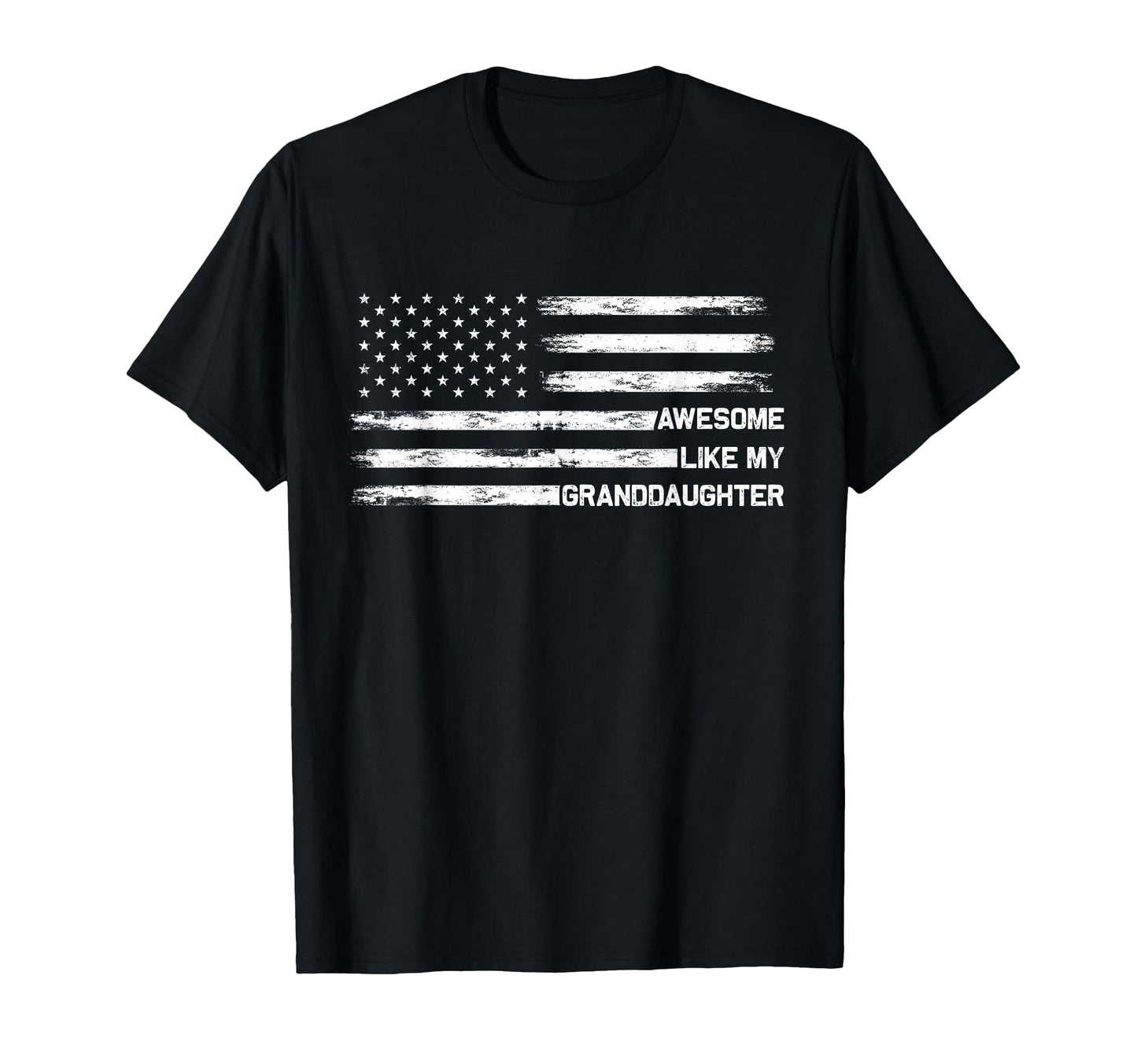 Awesome Like My Granddaughter T-Shirt - Custom Art Print for Adults - T-Shirt, Sweatshirt, Hoodie
