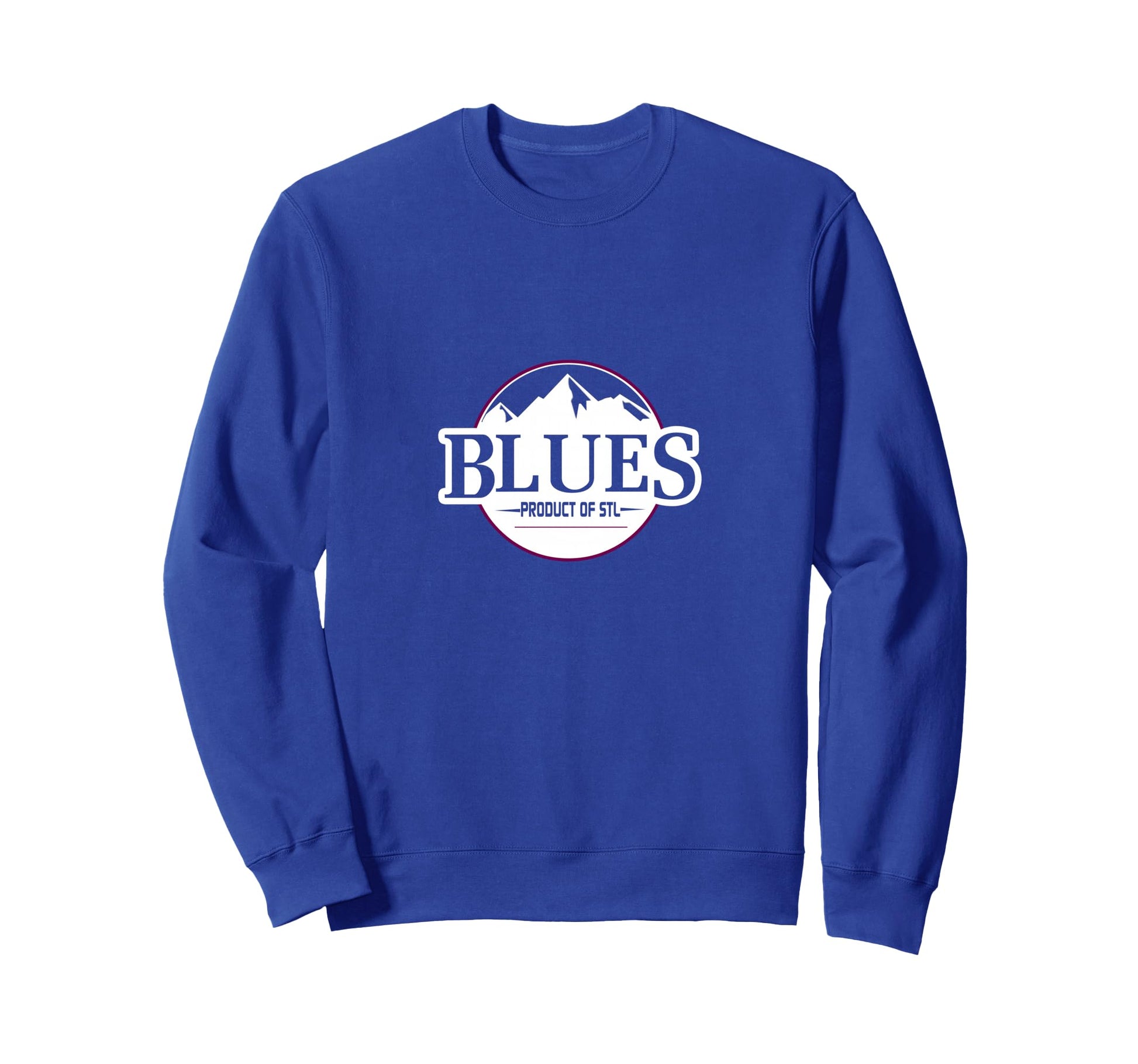 Mountain Blues Homegrown Stl St Louis Sweatshirt - Trendy Graphic Men Women - T-Shirt, Sweatshirt, Hoodie