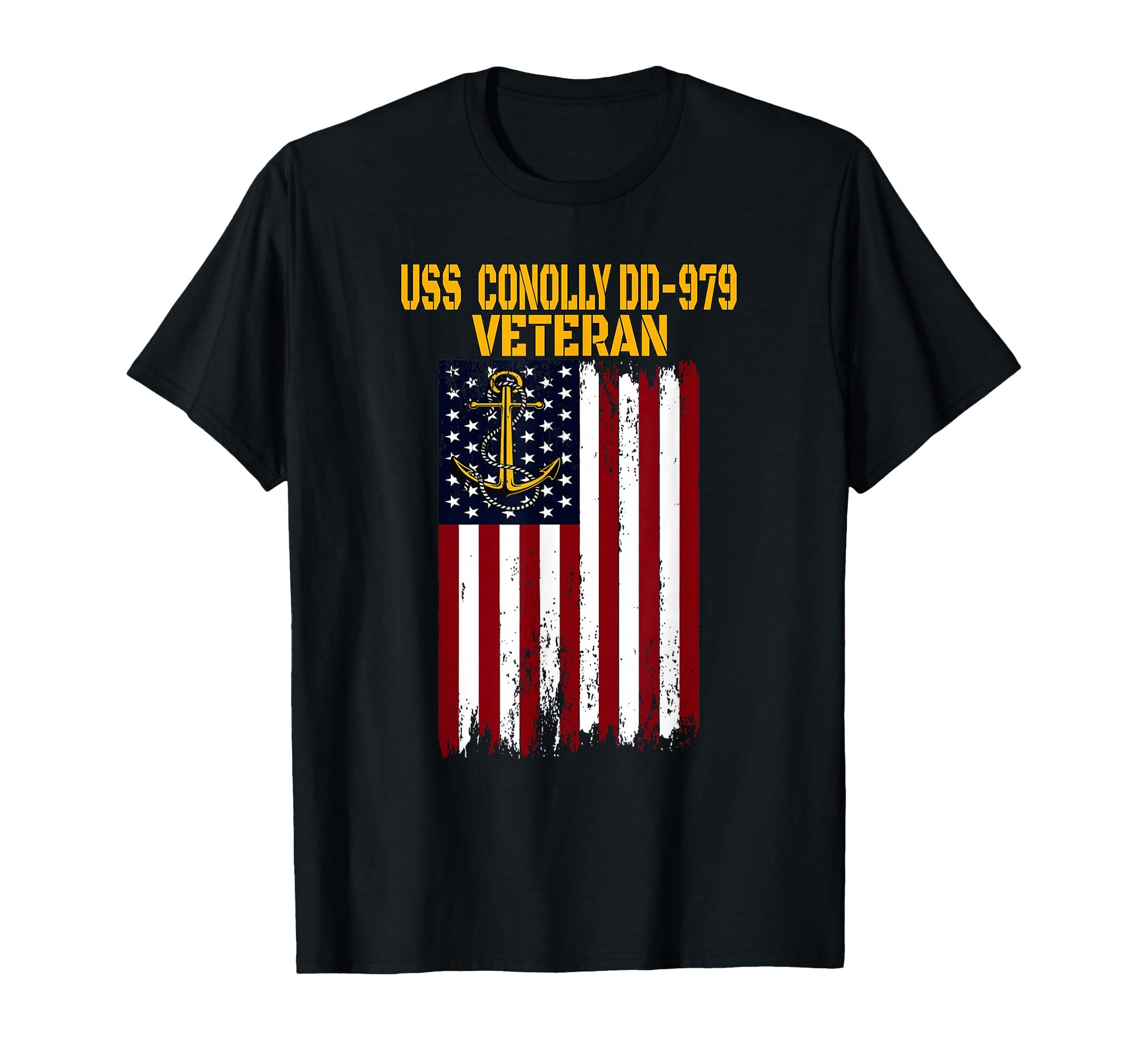 Destroyer Uss Conolly 979 Warship Veteran T-Shirt - Trendy Graphic Unisex - T-Shirt, Sweatshirt, Hoodie