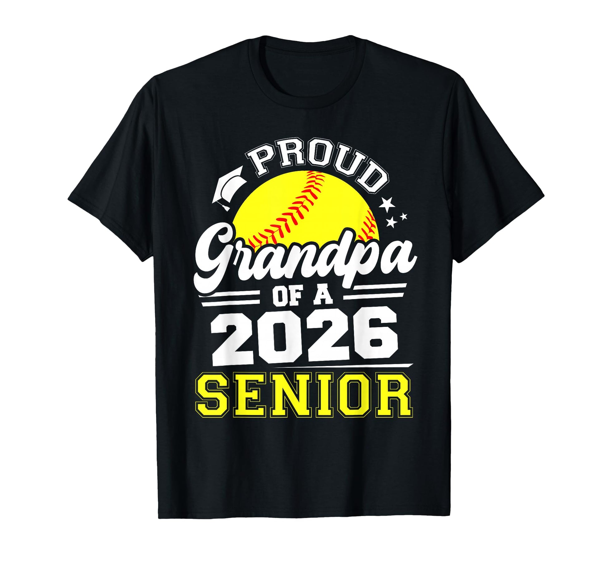 Proud Grandpa 2026 Senior T-Shirt - Casual Everyday Wear Men Women - T-Shirt, Sweatshirt, Hoodie