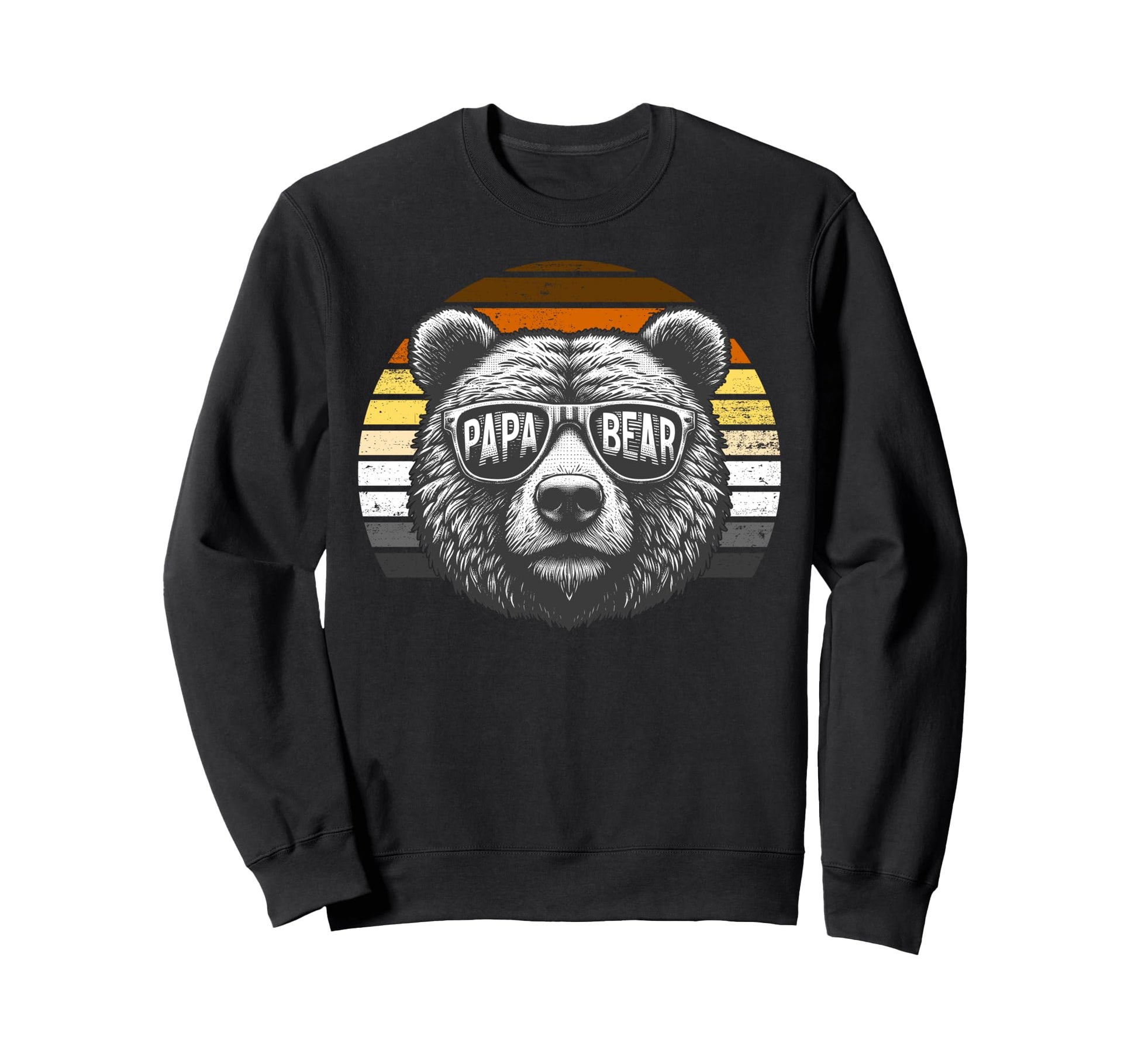 Papa Bear Gay Pride Sunglasses Bear Sweatshirt - Graphic Print for Adults - T-Shirt, Sweatshirt, Hoodie