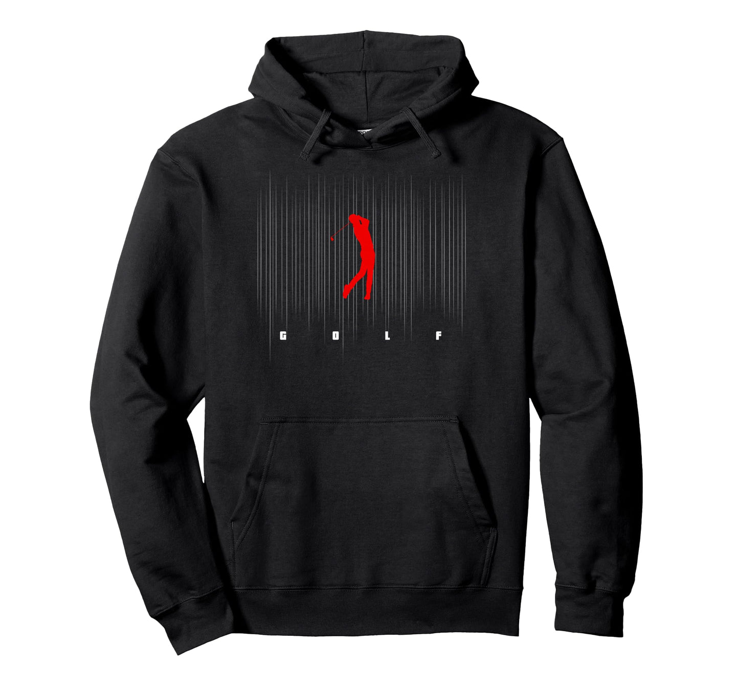 Golf Logo Motif Golfing Hoodie - Aesthetic Graphic for Adults - T-Shirt, Sweatshirt, Hoodie