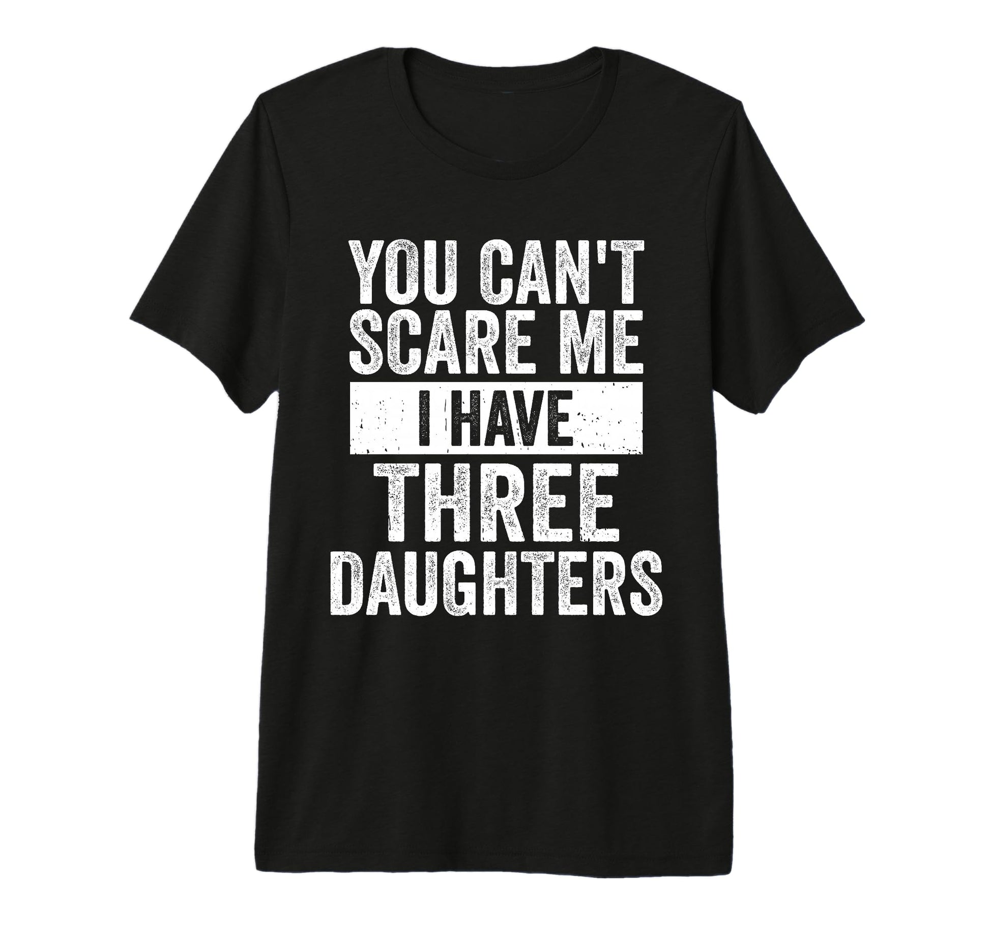 You Cant Scare Me I Have Three T-Shirt - Custom Art Print for Adults - T-Shirt, Sweatshirt, Hoodie