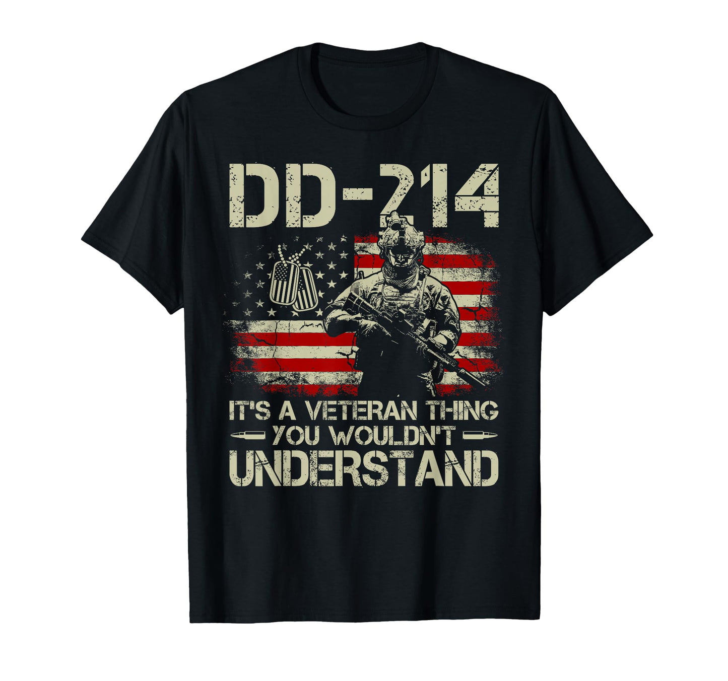 Dd 214 Its Veteran Thing You Wouldnt T-Shirt - Minimalist Print Unisex - T-Shirt, Sweatshirt, Hoodie