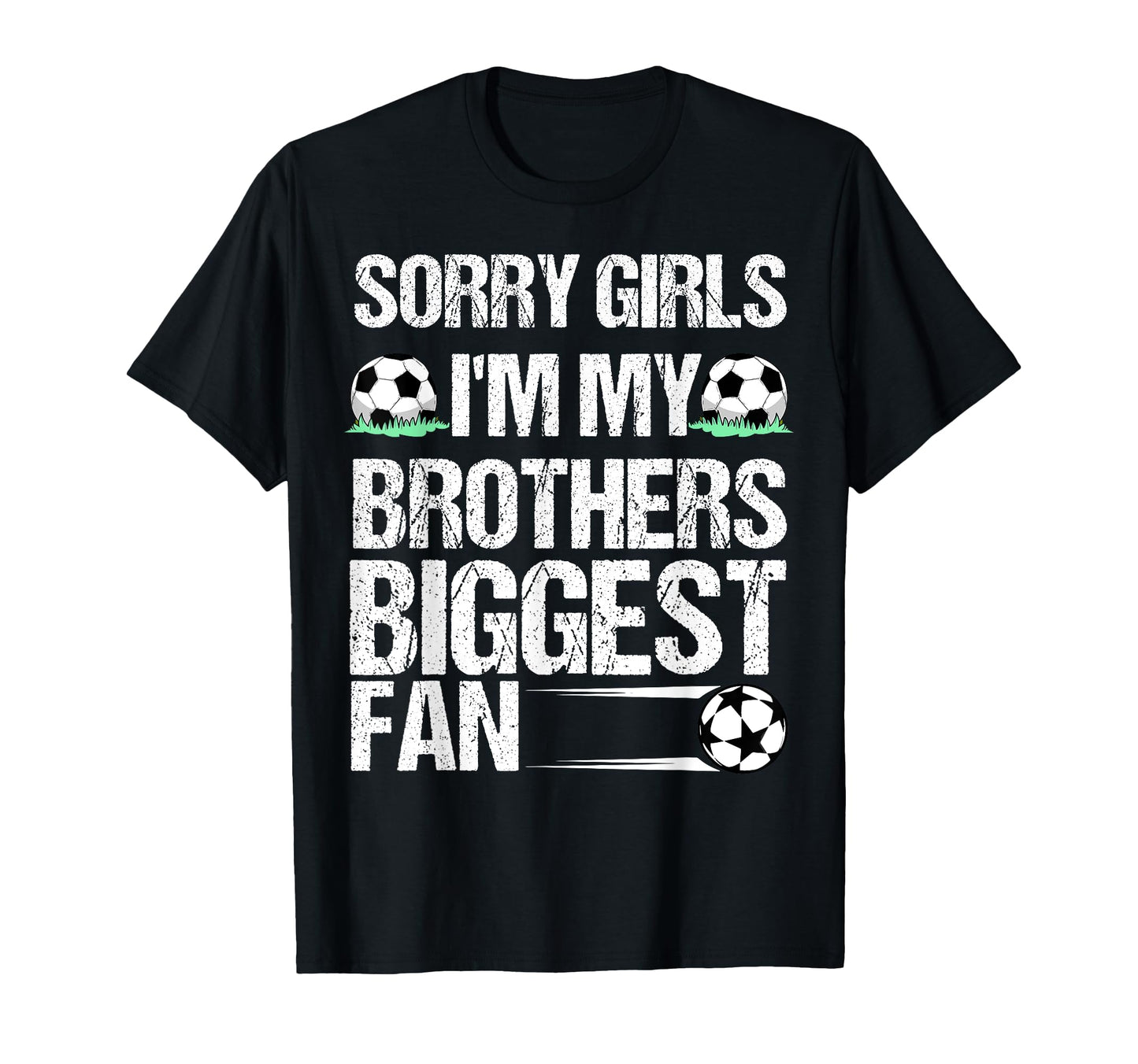 Soccer Sister Biggest Fan Little Sister T-Shirt - Aesthetic Graphic Unisex - T-Shirt, Sweatshirt, Hoodie
