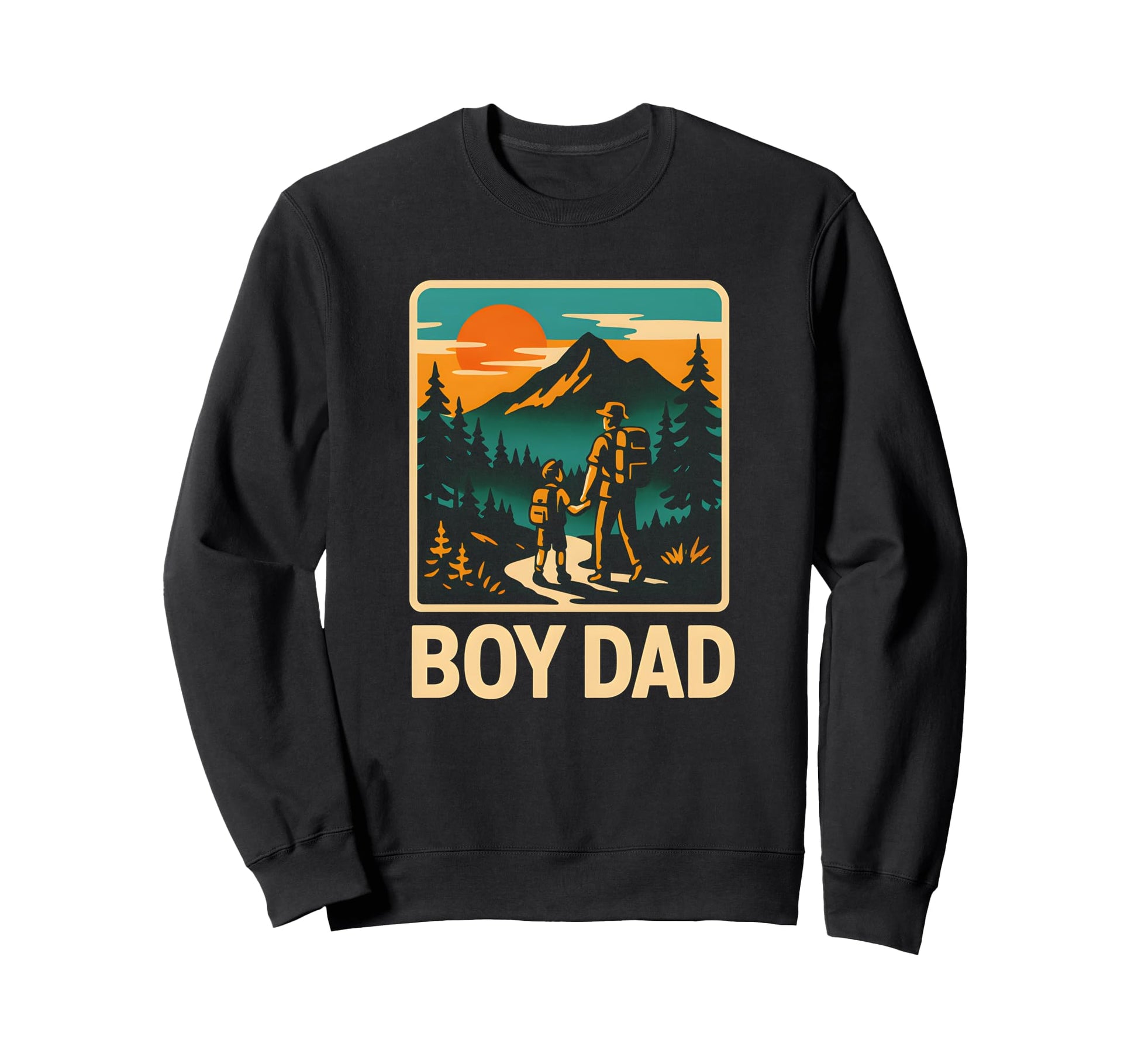 Father And Son Fishing Team Dad Sweatshirt - Streetwear Style for Adults - T-Shirt, Sweatshirt, Hoodie