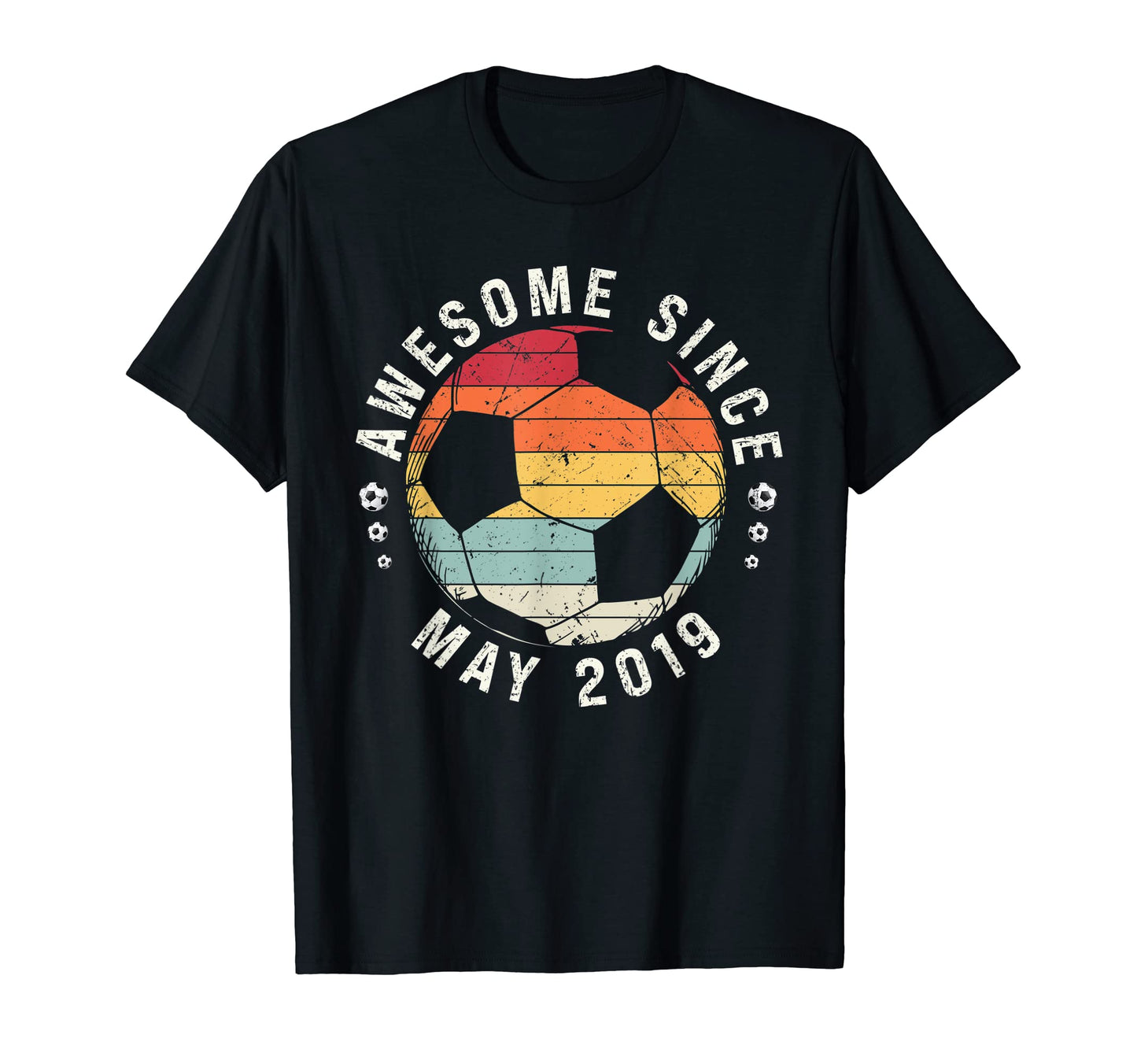 Birthday Since May 2019 4 Years Old T-Shirt - Custom Art Print Unisex - T-Shirt, Sweatshirt, Hoodie