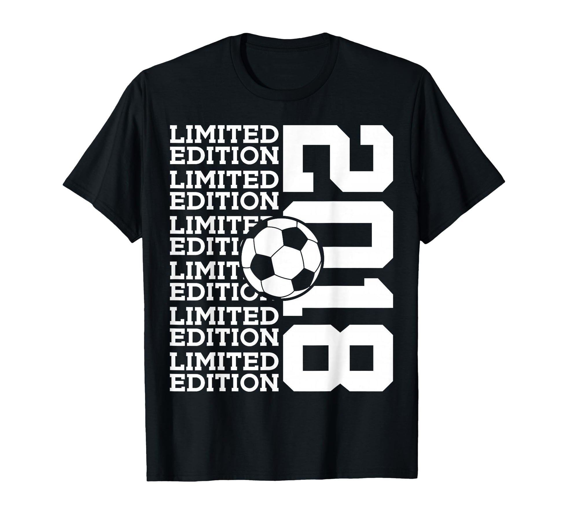 2018 Soccer 8Th Birthday T-Shirt - Custom Art Print Unisex - T-Shirt, Sweatshirt, Hoodie