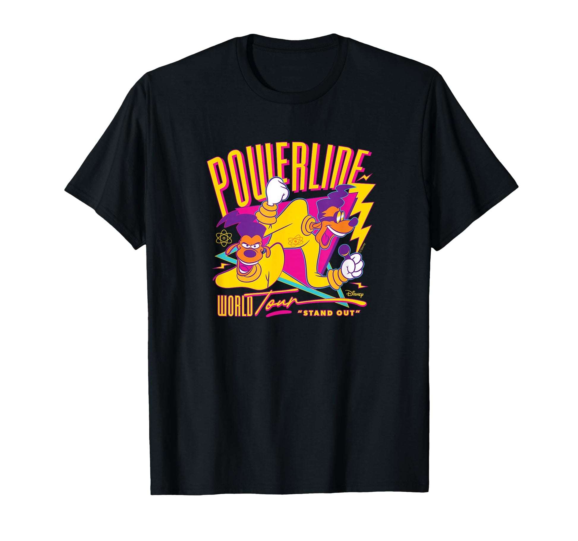 Goofy Movie Powerline Tour T-Shirt - Novelty Apparel Unisex - T-Shirt, Sweatshirt, Hoodie