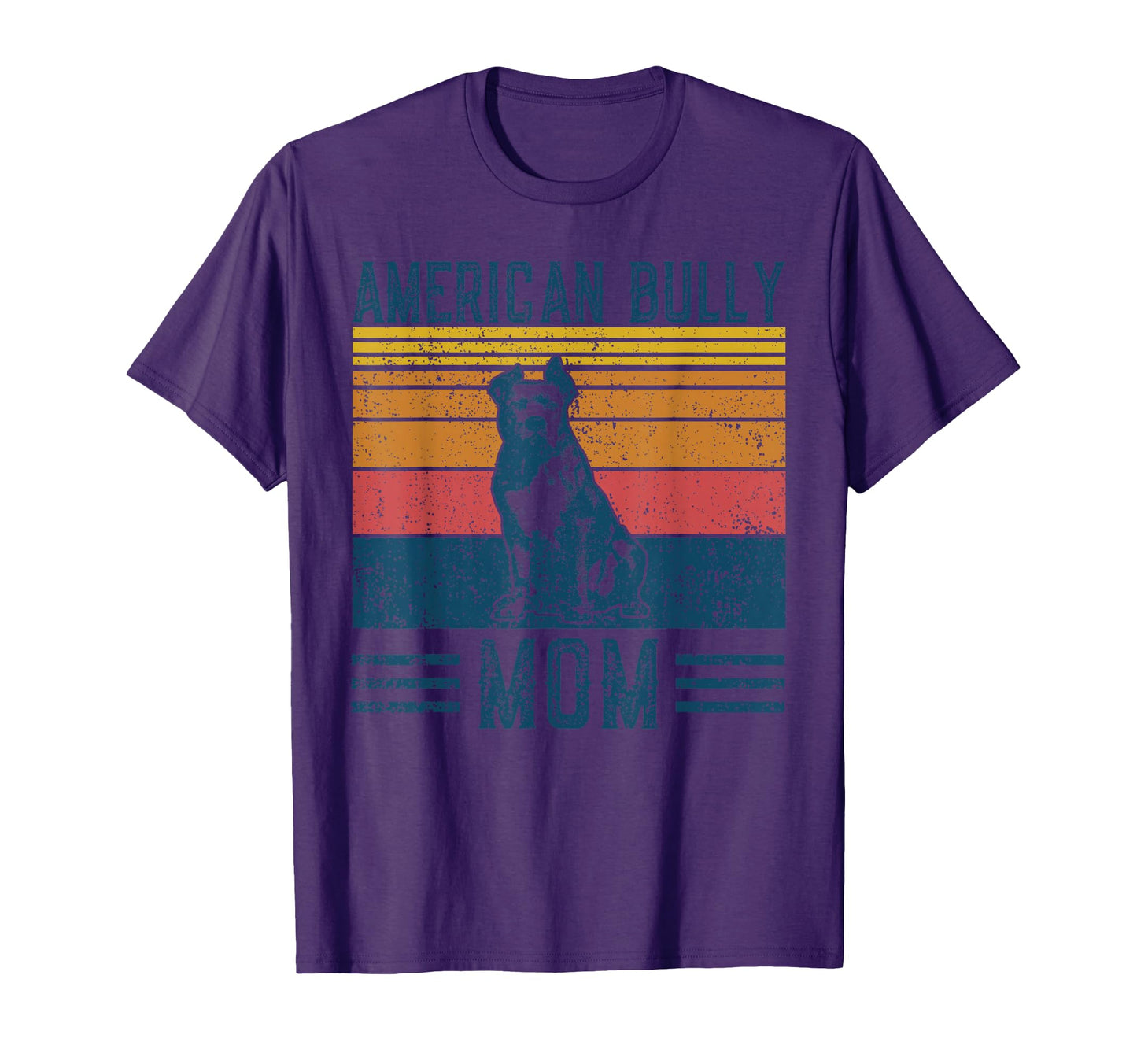 Dog American Bully Mom American Bully Mom T-Shirt - Graphic Print Men Women - T-Shirt, Sweatshirt, Hoodie