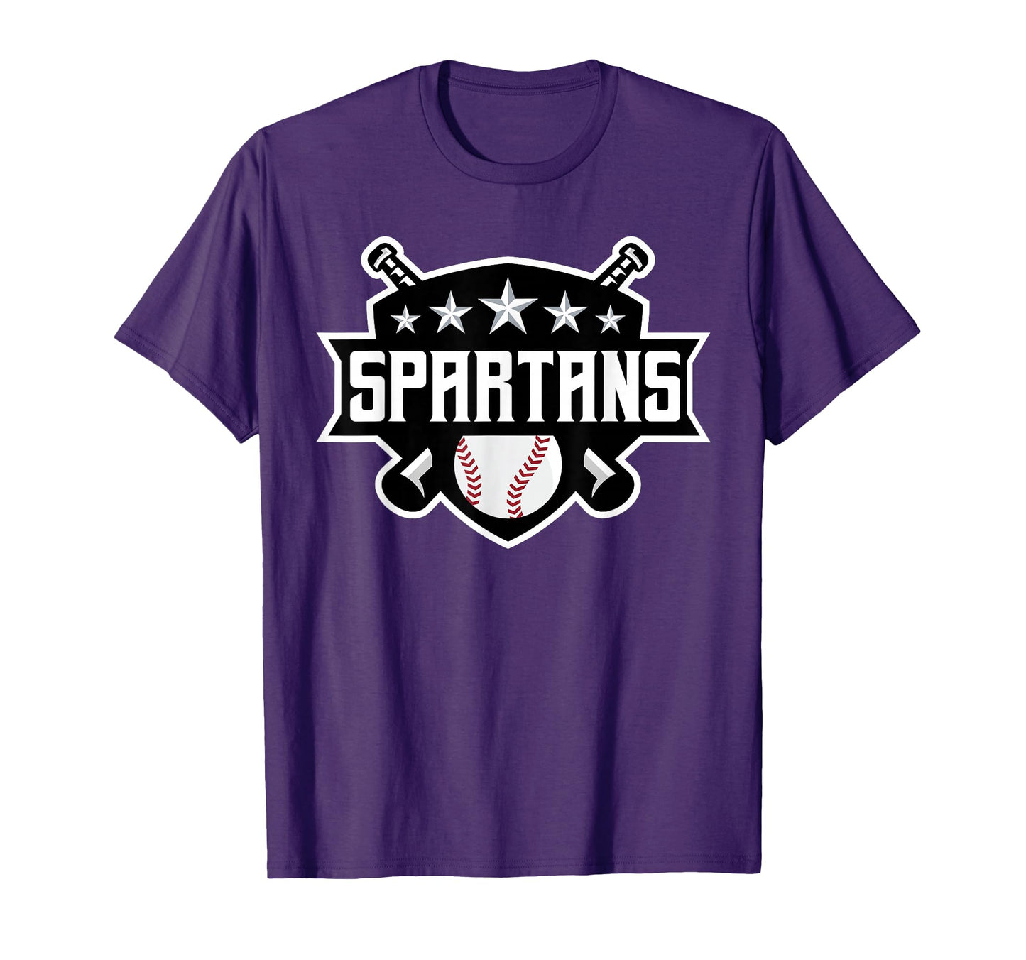 Spartan Baseball Sports Game Day T-Shirt - Novelty Apparel for Adults - T-Shirt, Sweatshirt, Hoodie