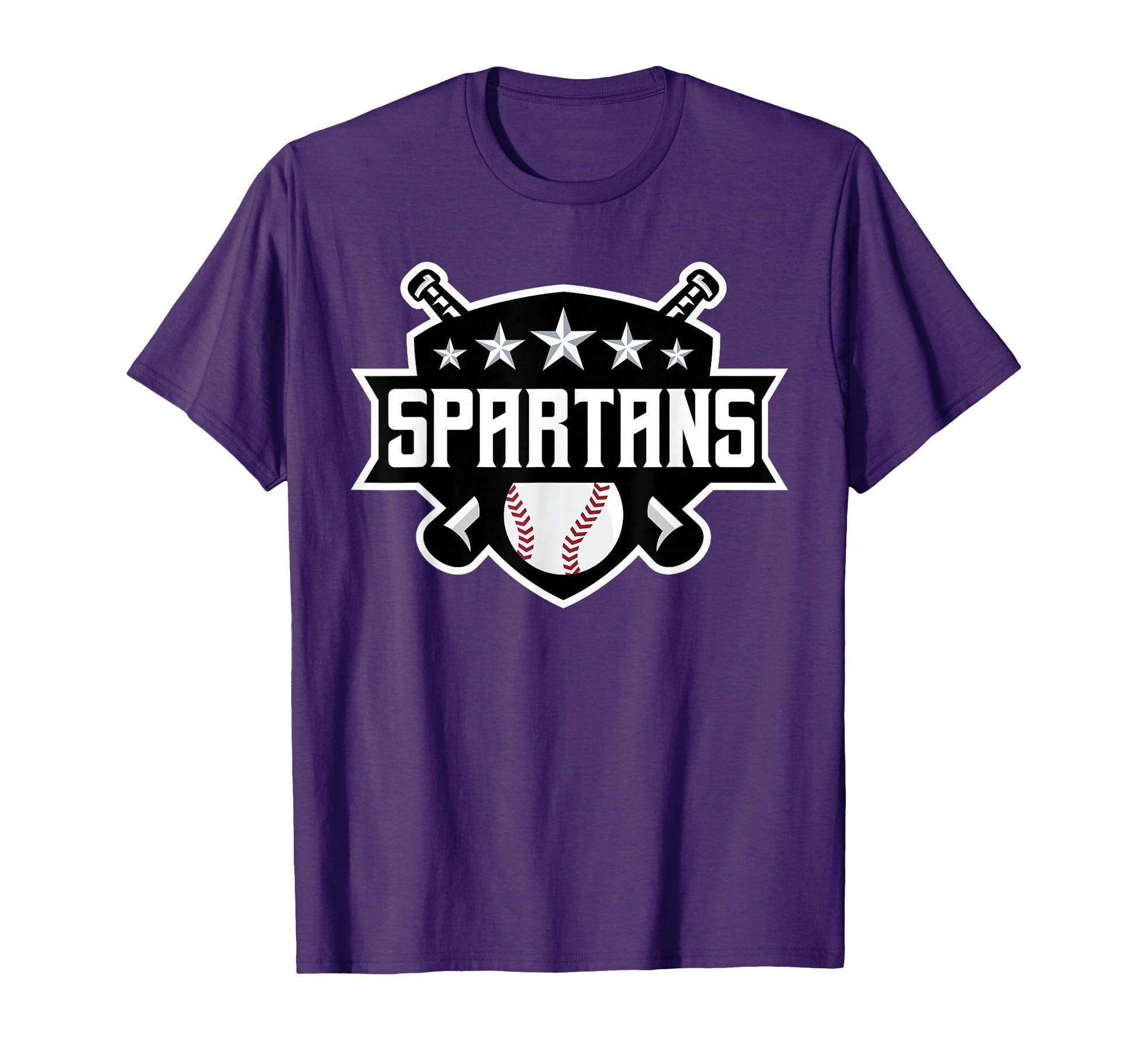 Spartan Baseball Sports Game Day T-Shirt - Novelty Apparel for Adults - T-Shirt, Sweatshirt, Hoodie