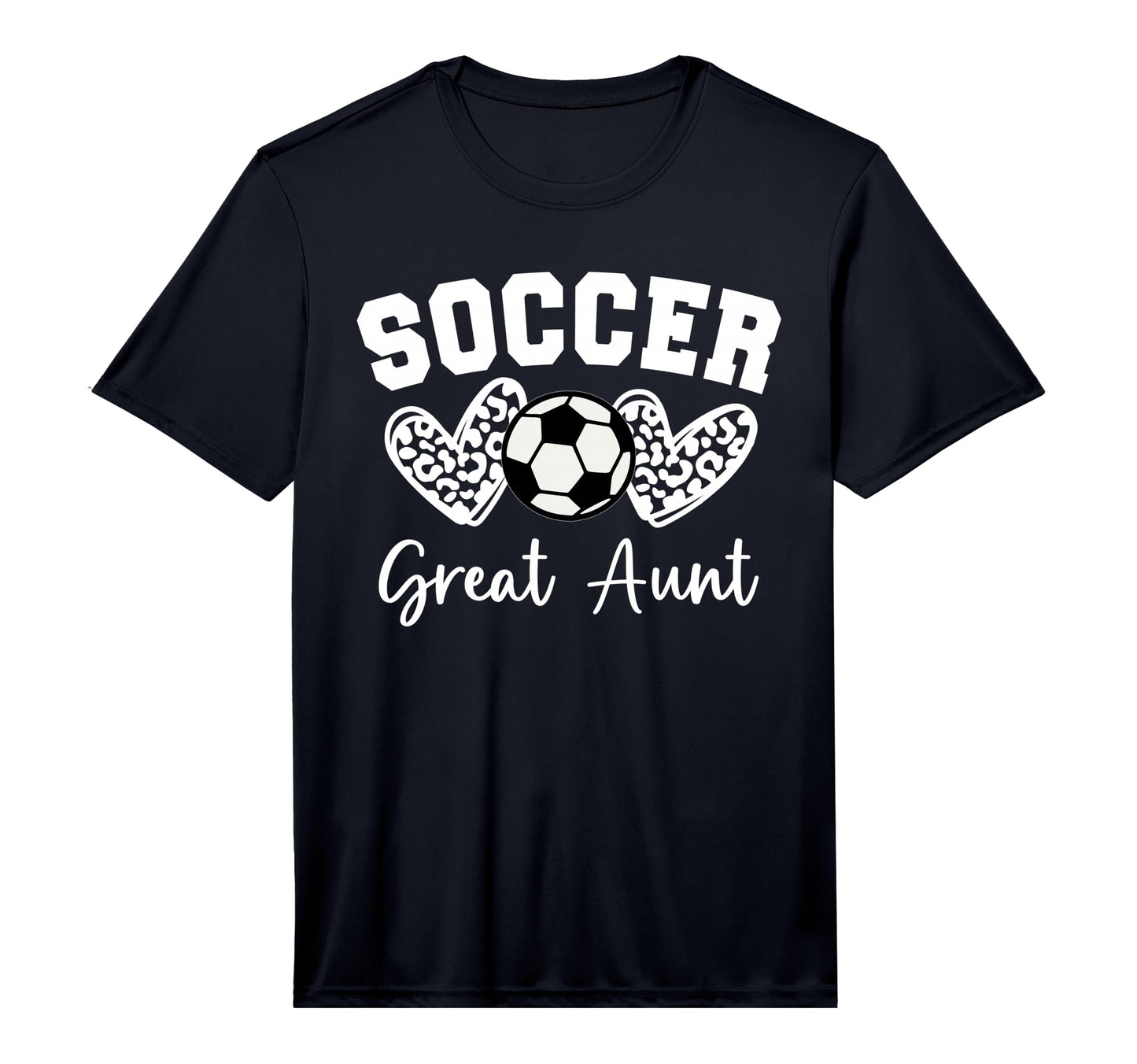 Soccer Great Aunt Matching Family T-Shirt - Custom Art Print Men Women - T-Shirt, Sweatshirt, Hoodie