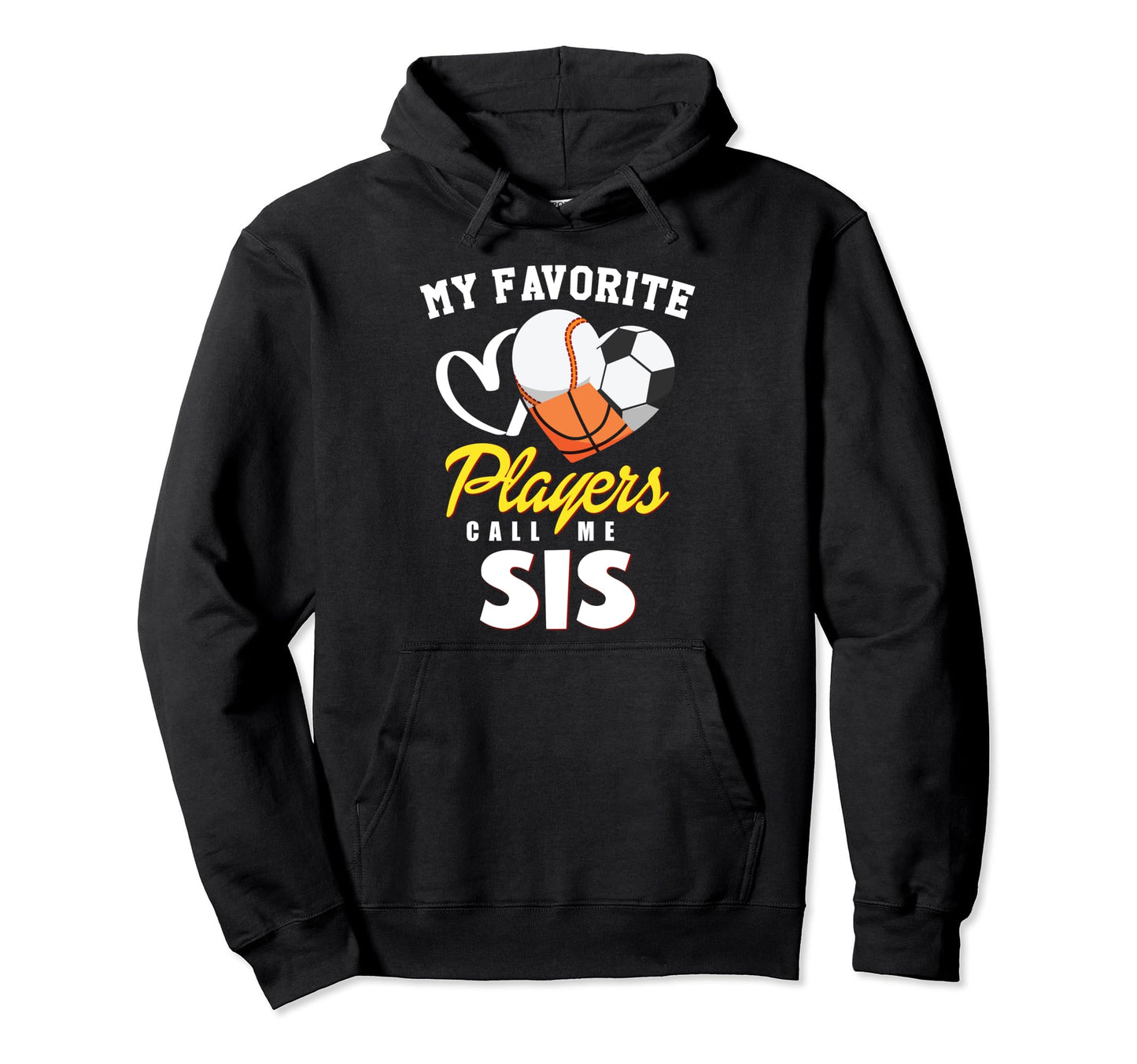 My Favorite Players Baseball Hoodie - Casual Everyday Wear Men Women - T-Shirt, Sweatshirt, Hoodie