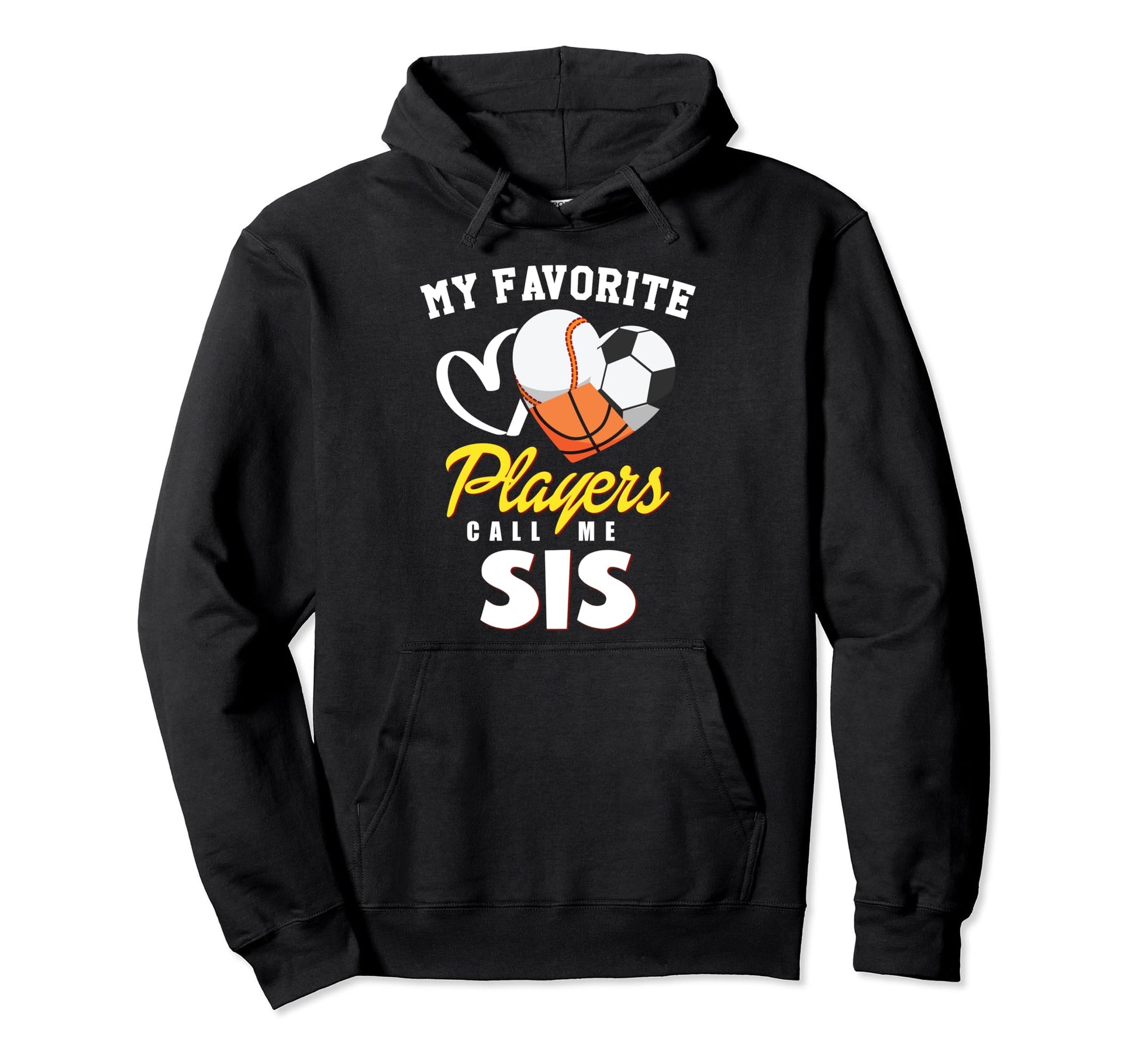My Favorite Players Baseball Hoodie - Casual Everyday Wear Men Women - T-Shirt, Sweatshirt, Hoodie
