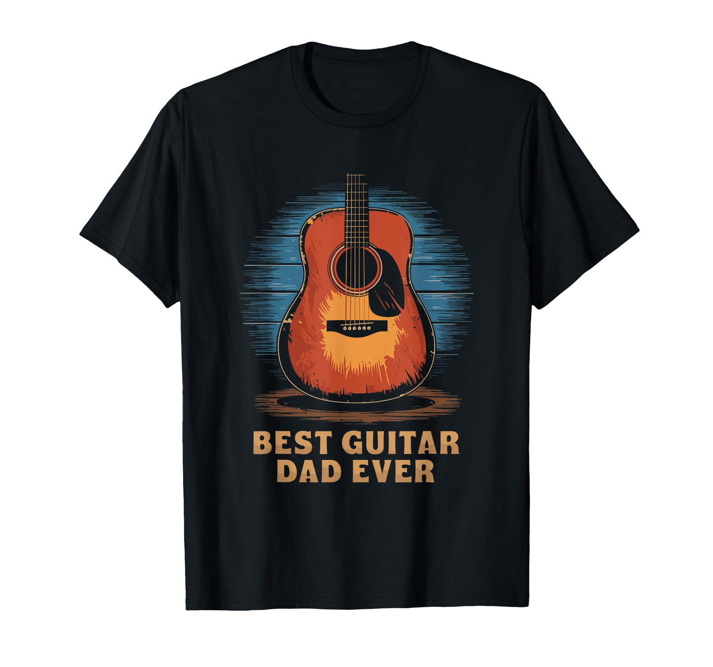 Guitarist Dad Acoustic Guitar Musician T-Shirt - Fun Novelty Design Unisex - T-Shirt, Sweatshirt, Hoodie