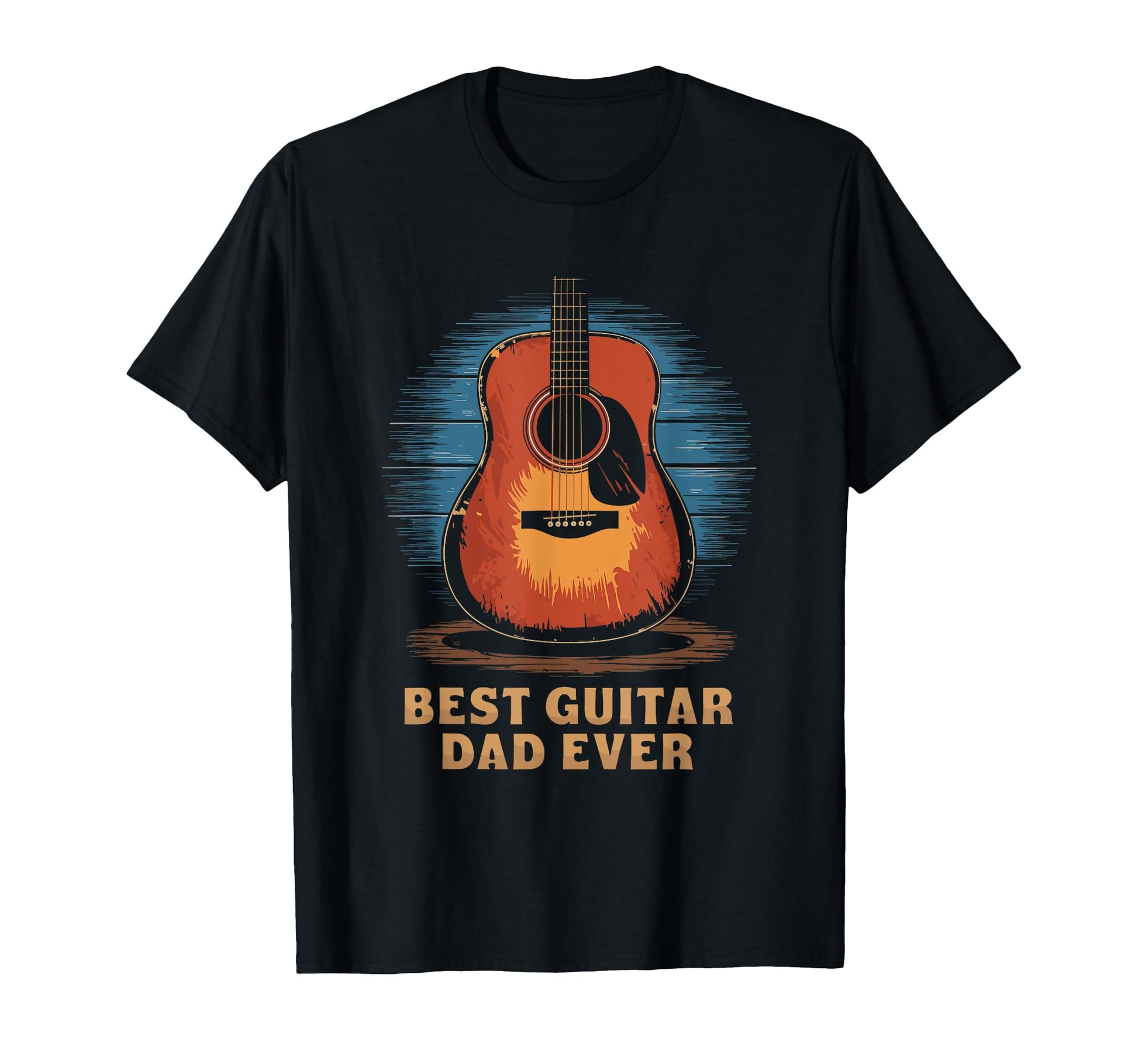 Guitarist Dad Acoustic Guitar Musician T-Shirt - Fun Novelty Design Unisex - T-Shirt, Sweatshirt, Hoodie