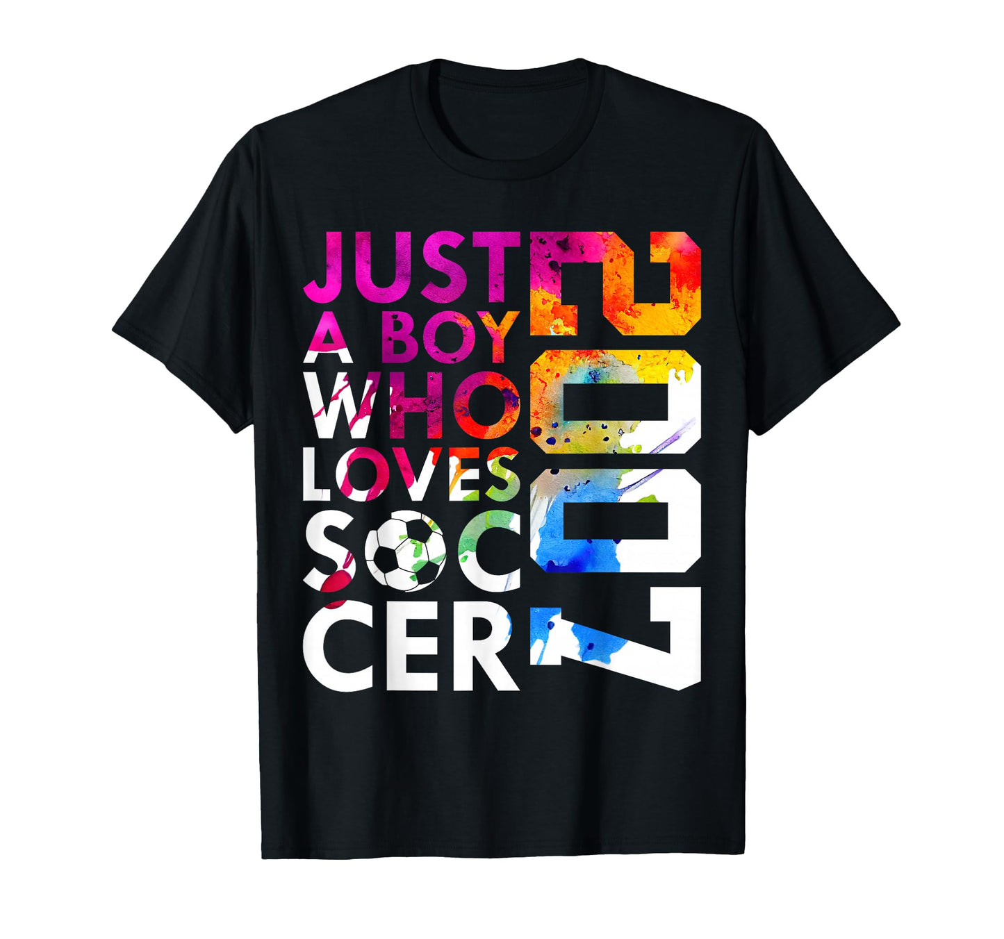 2007 Just Who Loves Soccer 19Th T-Shirt - Minimalist Print Men Women - T-Shirt, Sweatshirt, Hoodie