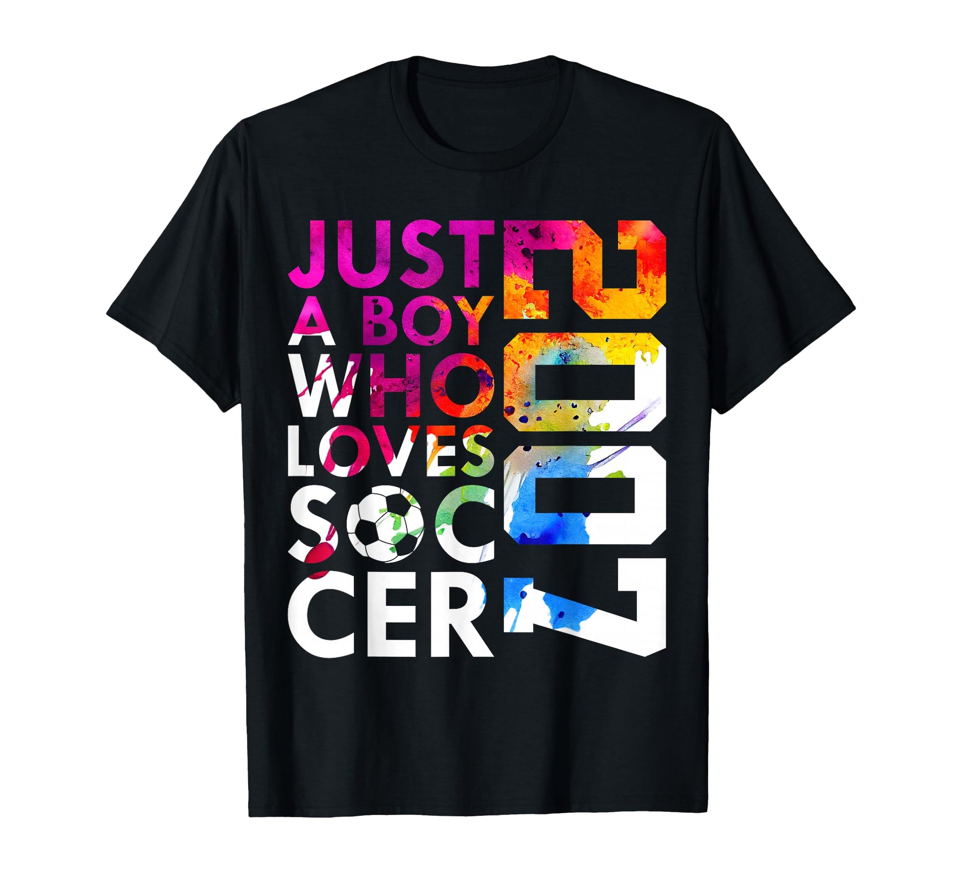 2007 Just Who Loves Soccer 19Th T-Shirt - Minimalist Print Men Women - T-Shirt, Sweatshirt, Hoodie
